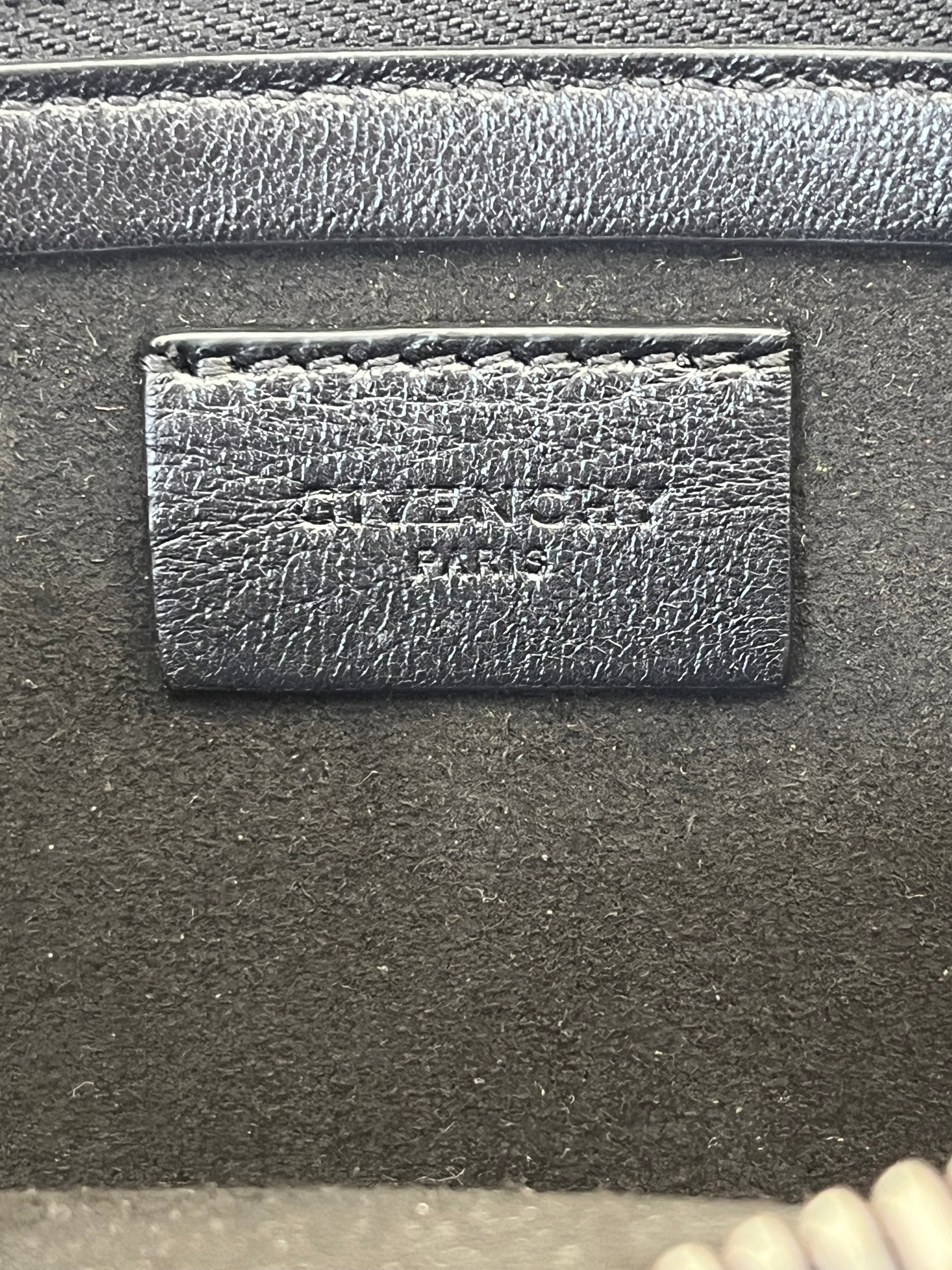 GIVENCHY/Pouch/Leather/ORN/Givenchy emblem pouch view 3