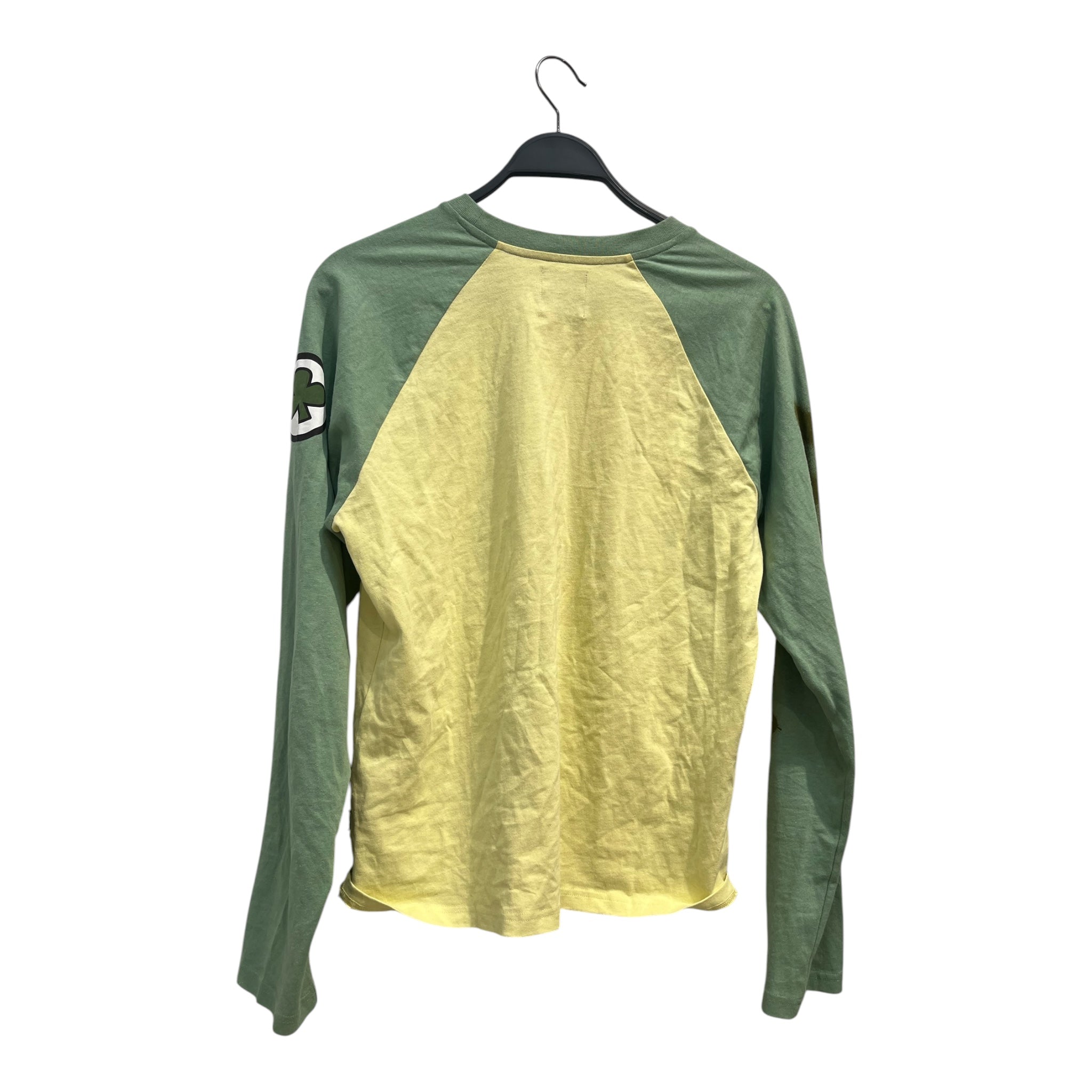 Heaven By Marc Jacobs/LS T-Shirt/L/Cotton/YEL/Graphic/GORILLAZ GEEP BASEBALL TEE view 2