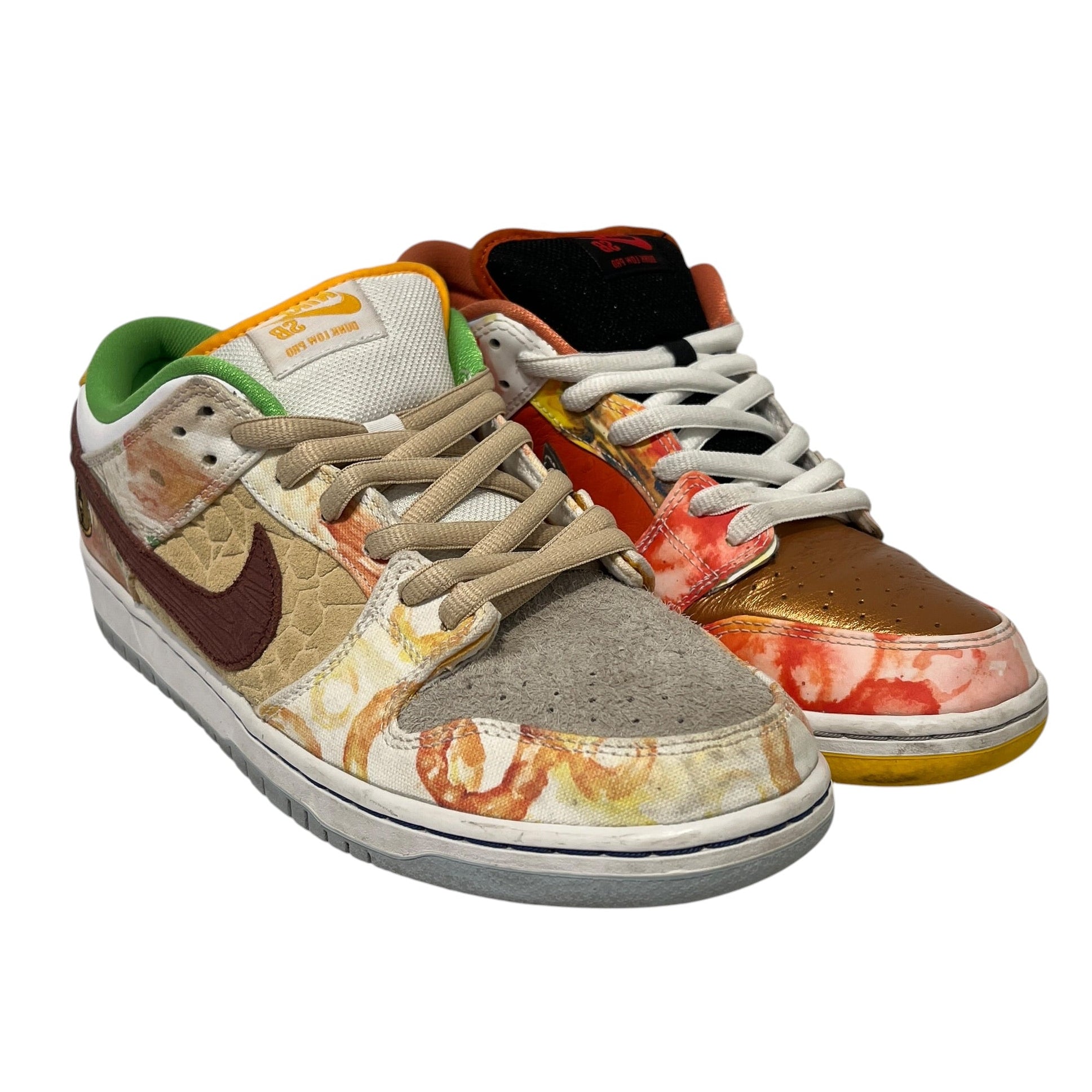 NIKE/Low-Sneakers/US 10.5/All Over Print/Leather/MLT/street hawker dunk low view 1