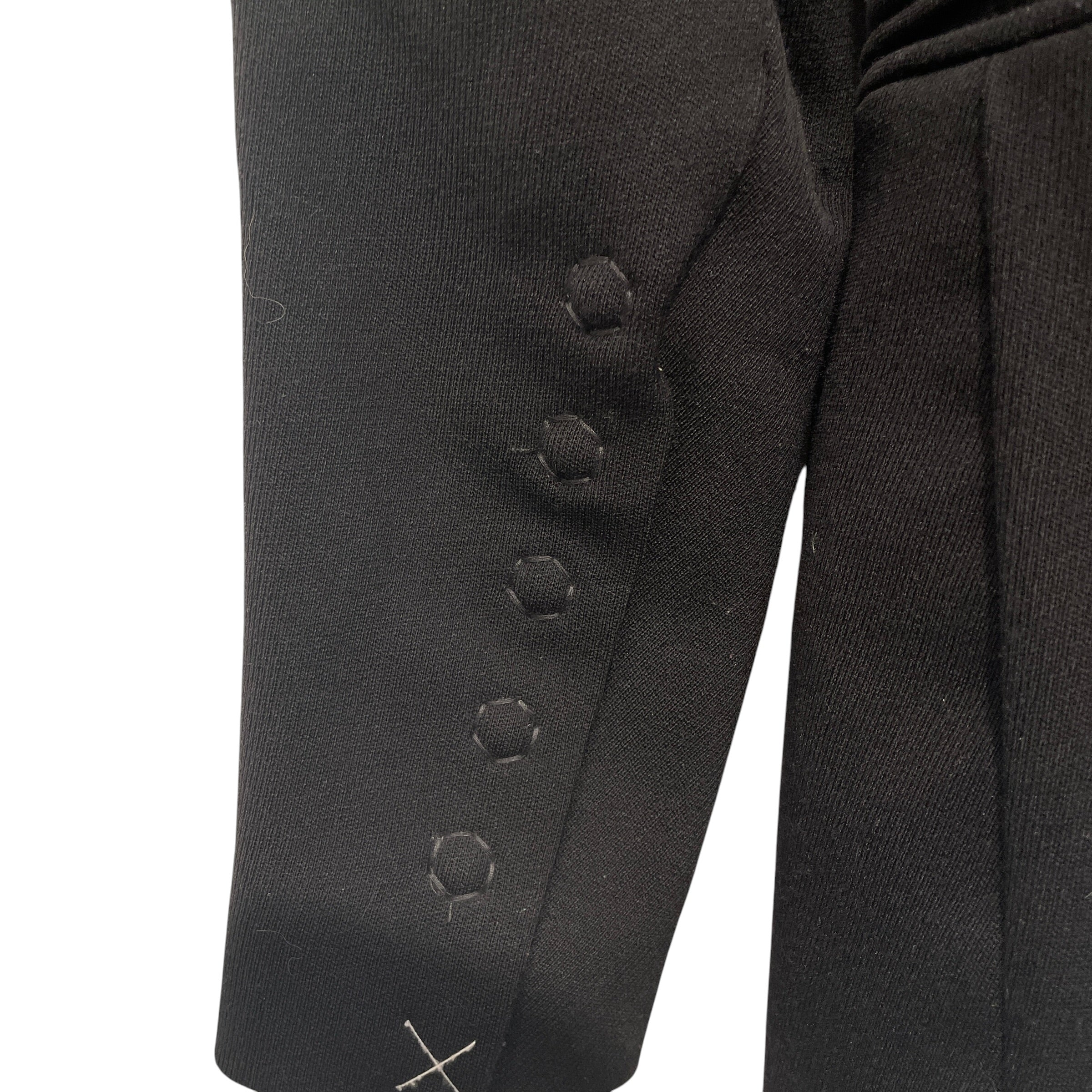 Maison Margiela/Tailored Jkt/2/Cotton/BLK/XHM view 3