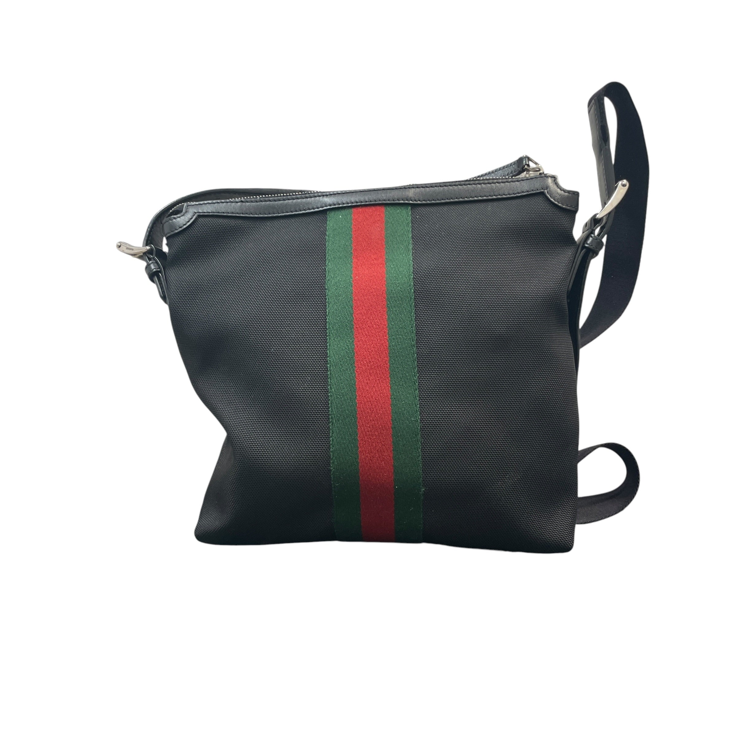 GUCCI/Bag/BLK/WEB MESSENGER BAG view 3
