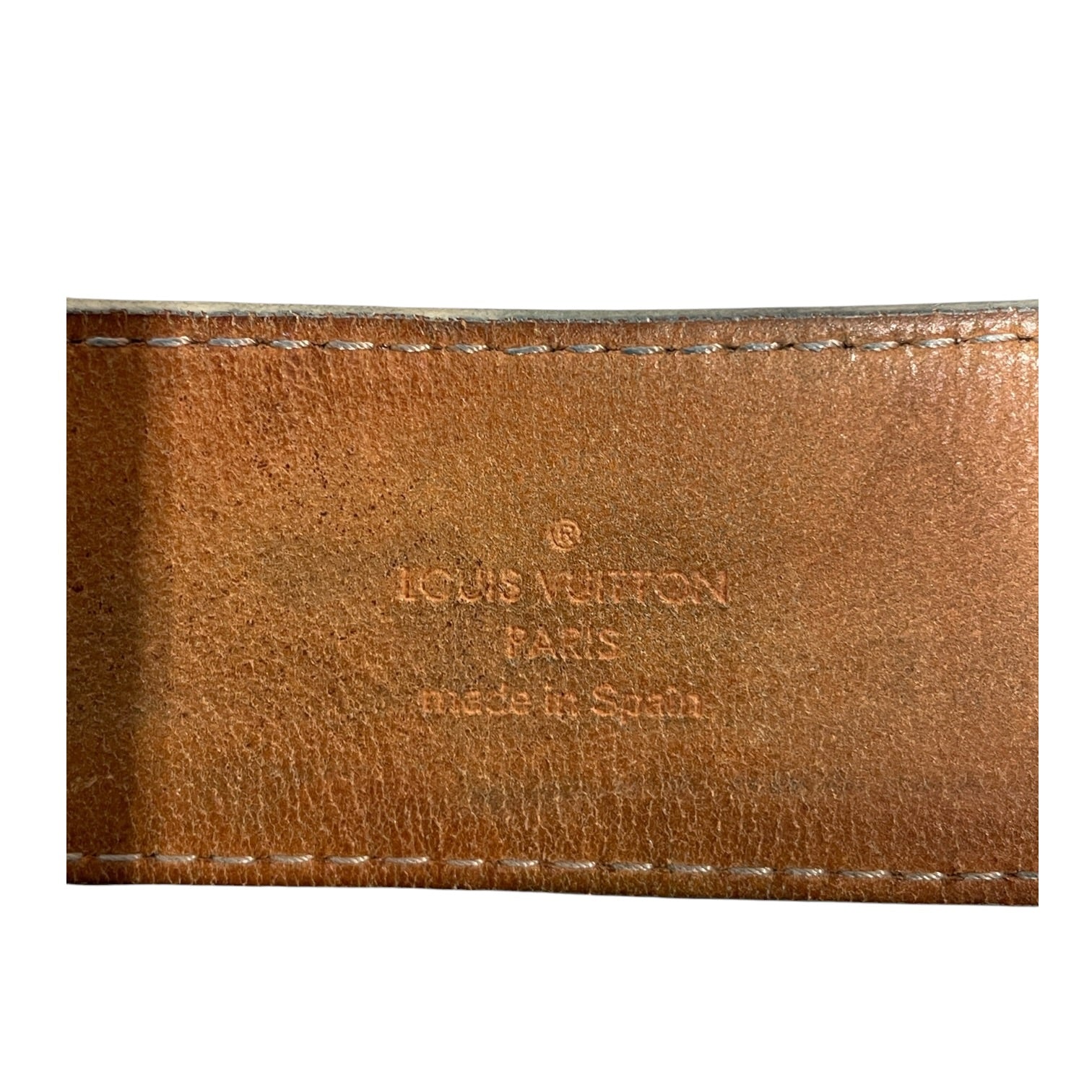 LOUIS VUITTON/Accessories/Monogram/Leather/WHT/M's/ view 3