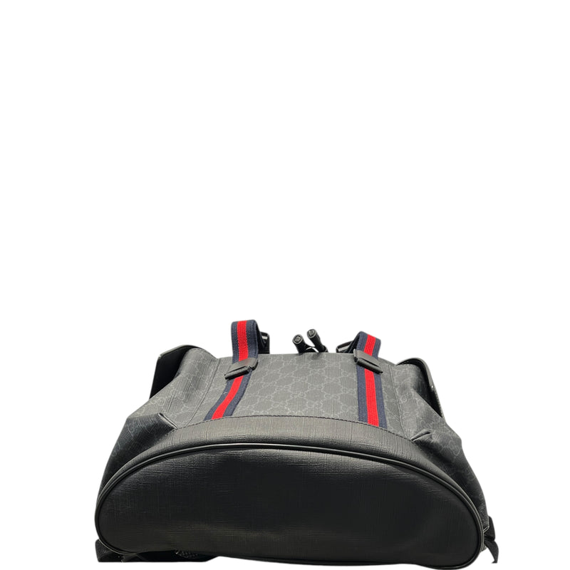GUCCI/Backpack/OS/Monogram/Leather/BLK/GUCCI SUPREME BACKPACK BLK