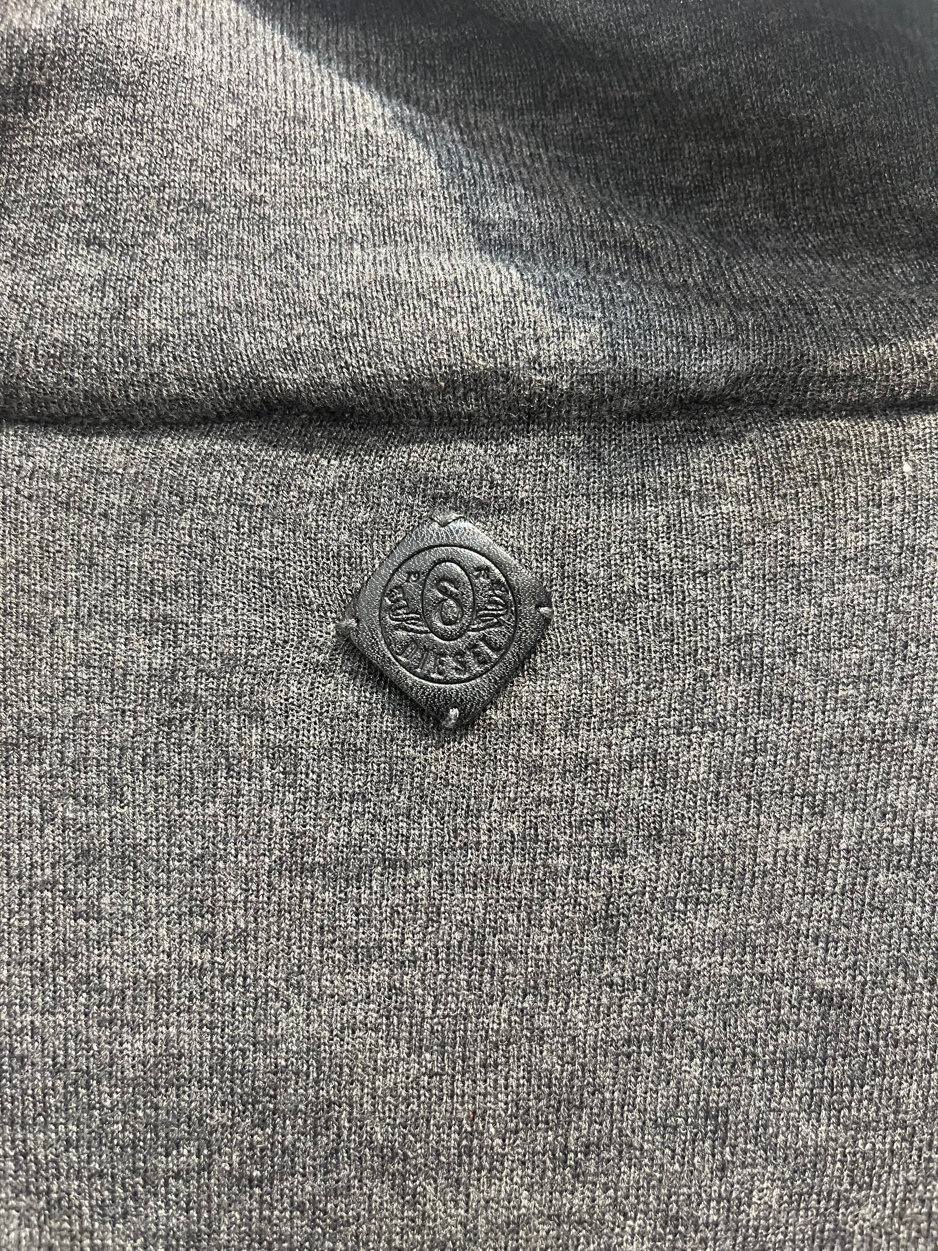 DIESEL/Jacket/XXS/Wool/GRY/ASYM ZIPPER JKT view 6