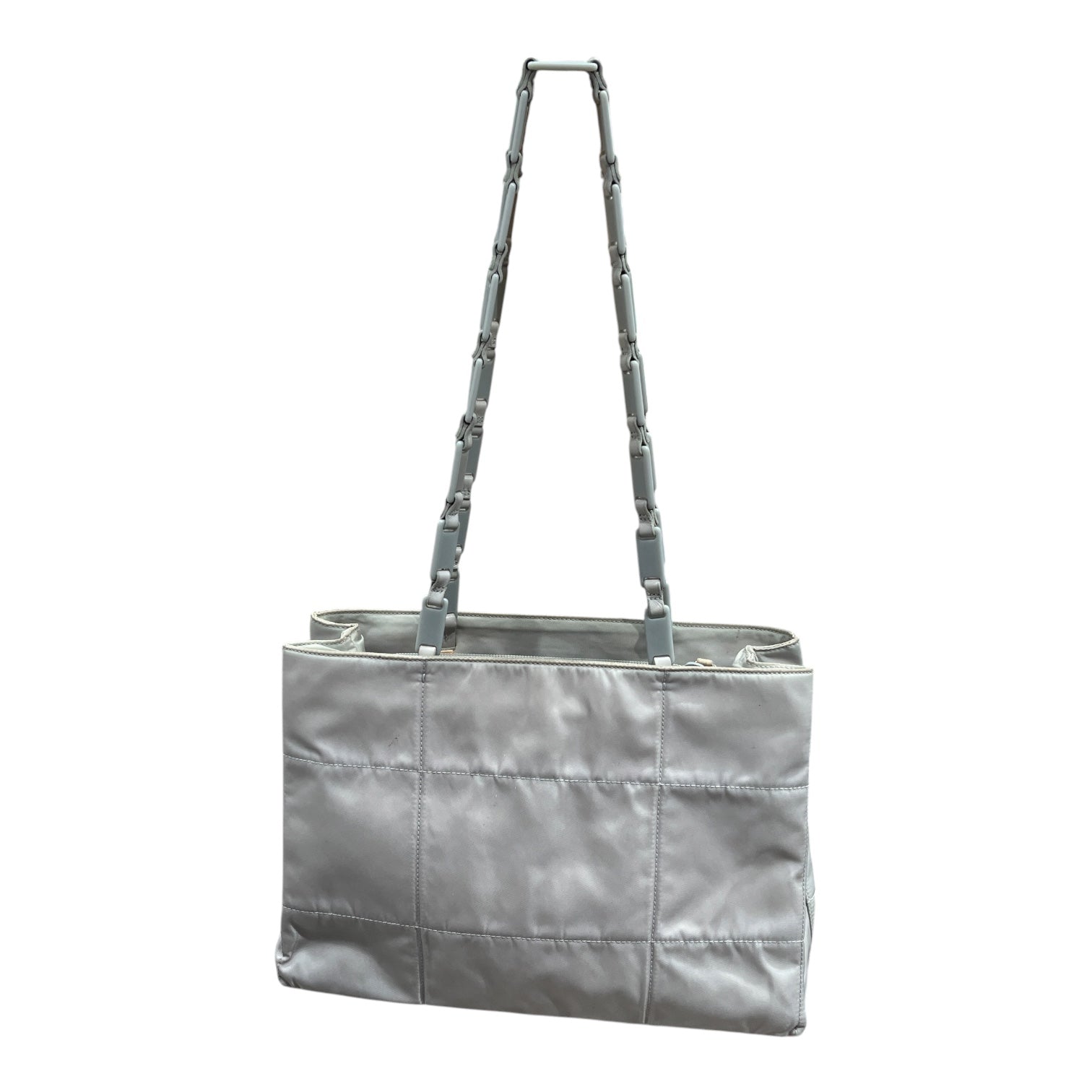 PRADA/Hand Bag/Nylon/CRM/CHAIN view 1