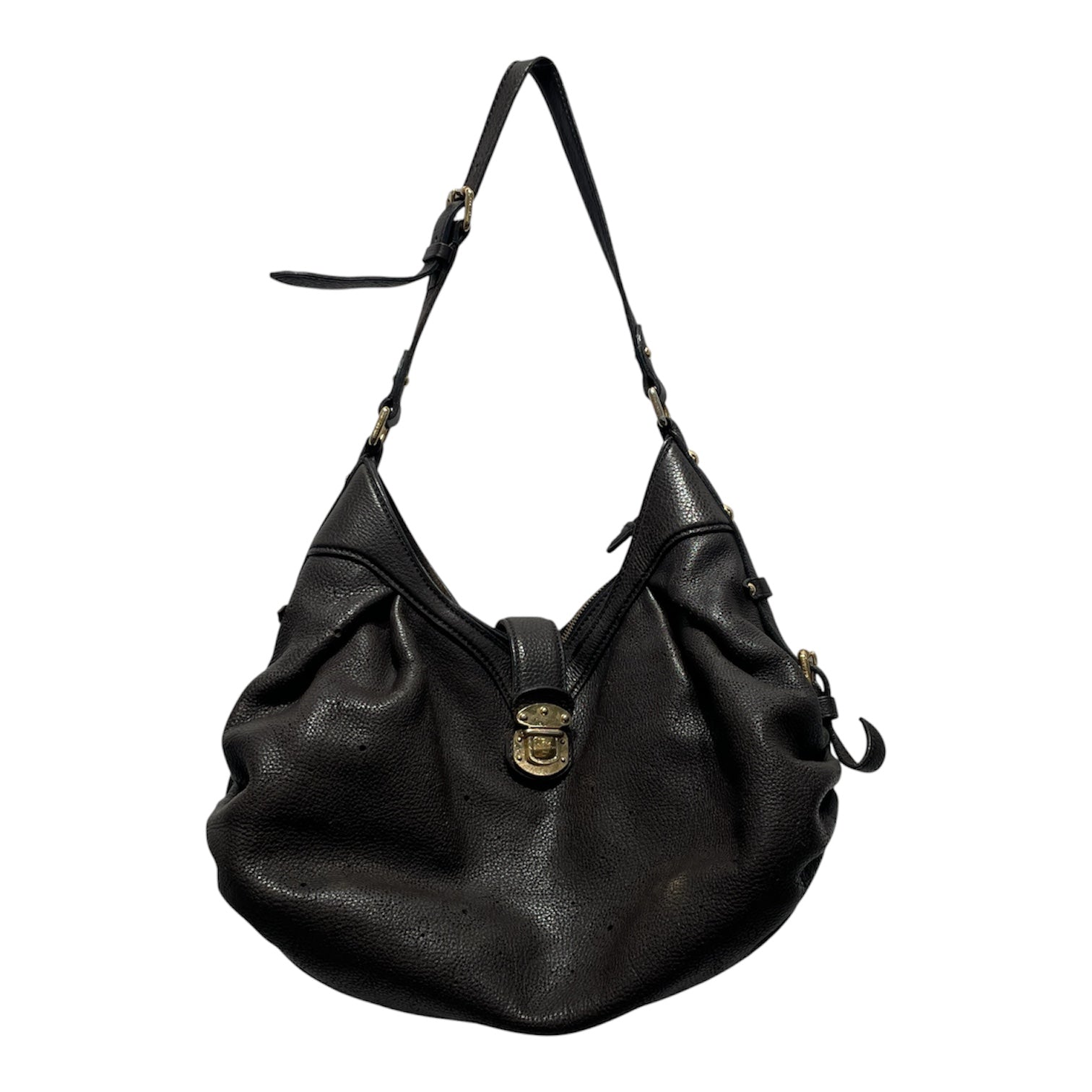 LOUIS VUITTON/Hand Bag/Leather/BRW/MAHINA view 1