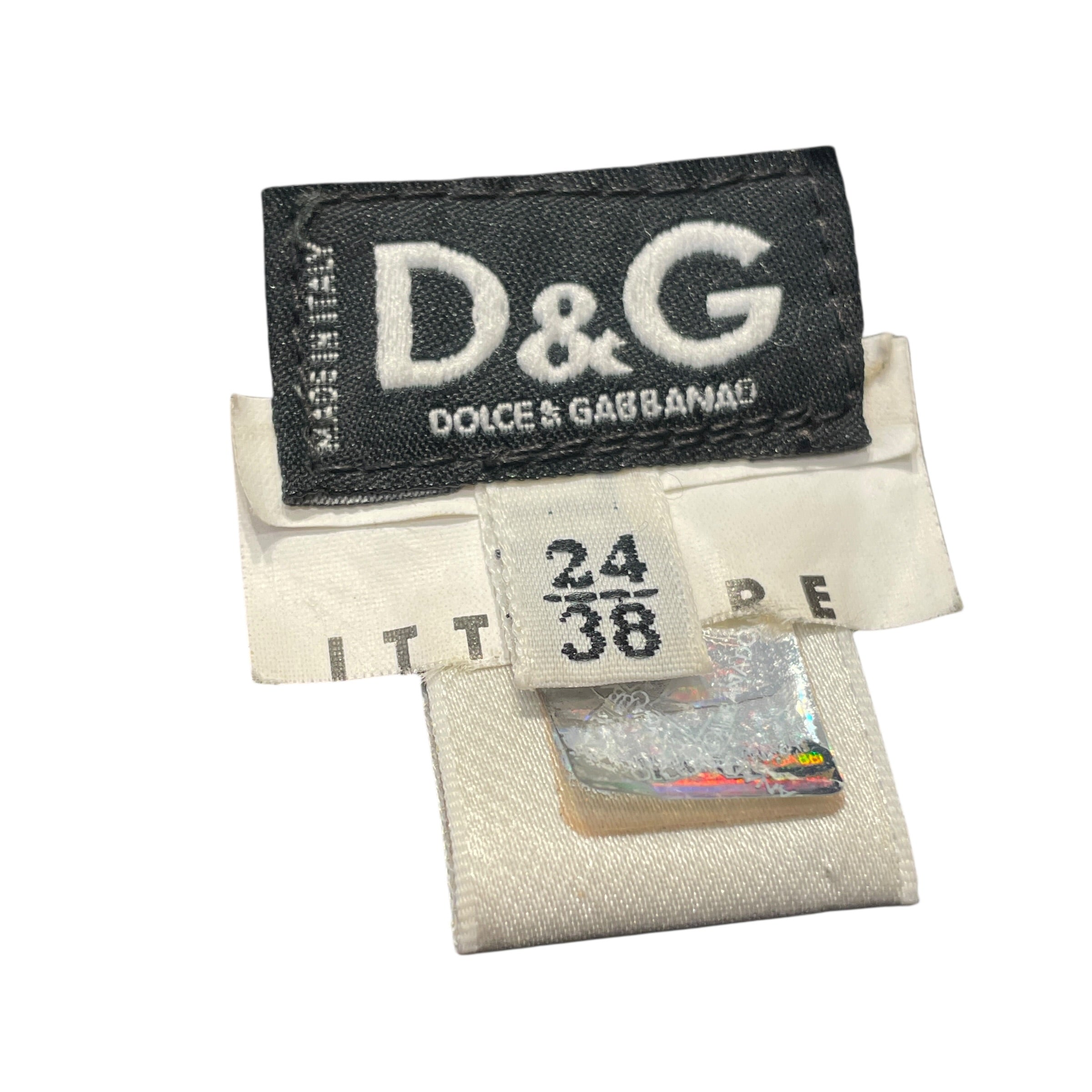 D&G/SL Dress/38/Leather/BLK/ view 3