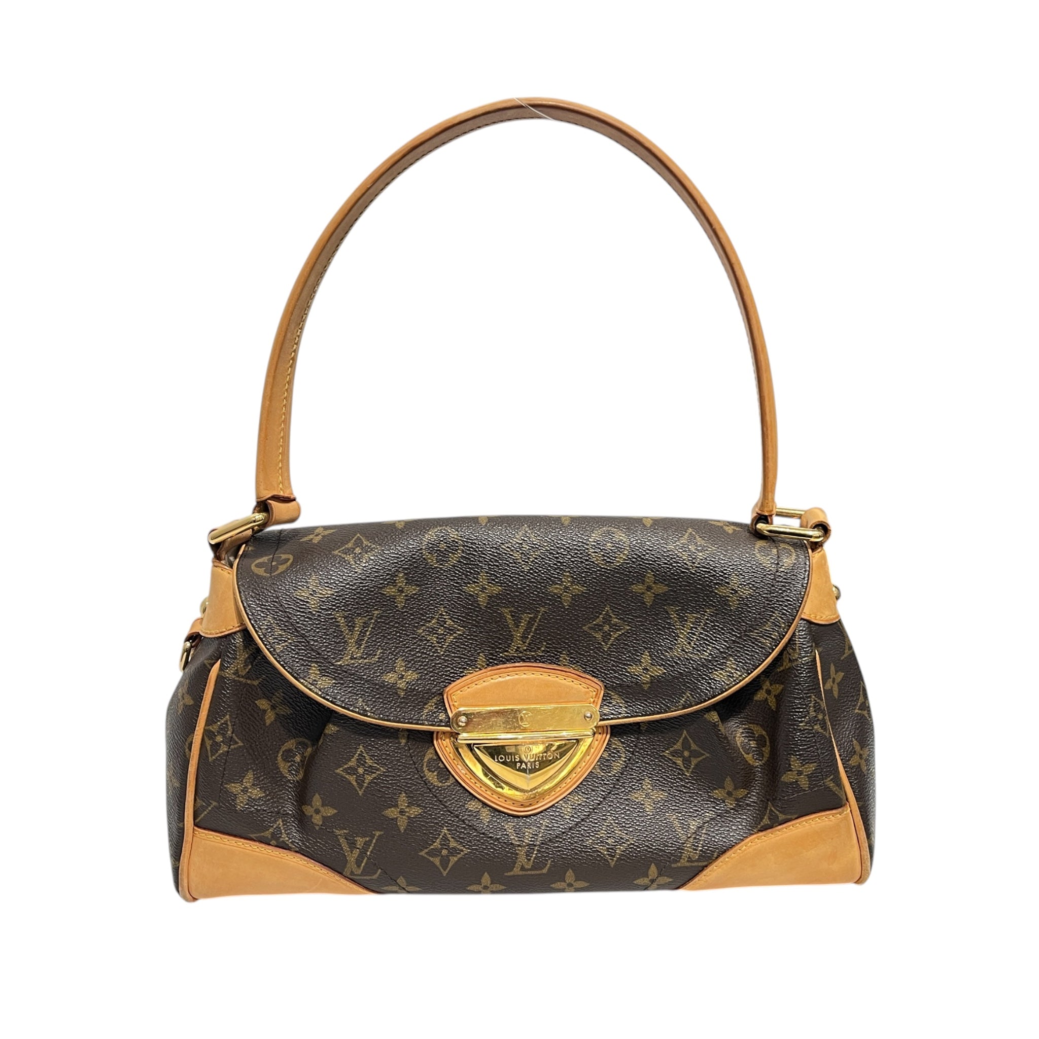 LOUIS VUITTON/Bag/Monogram/Leather/BRW/beverly shoulder bag view 1