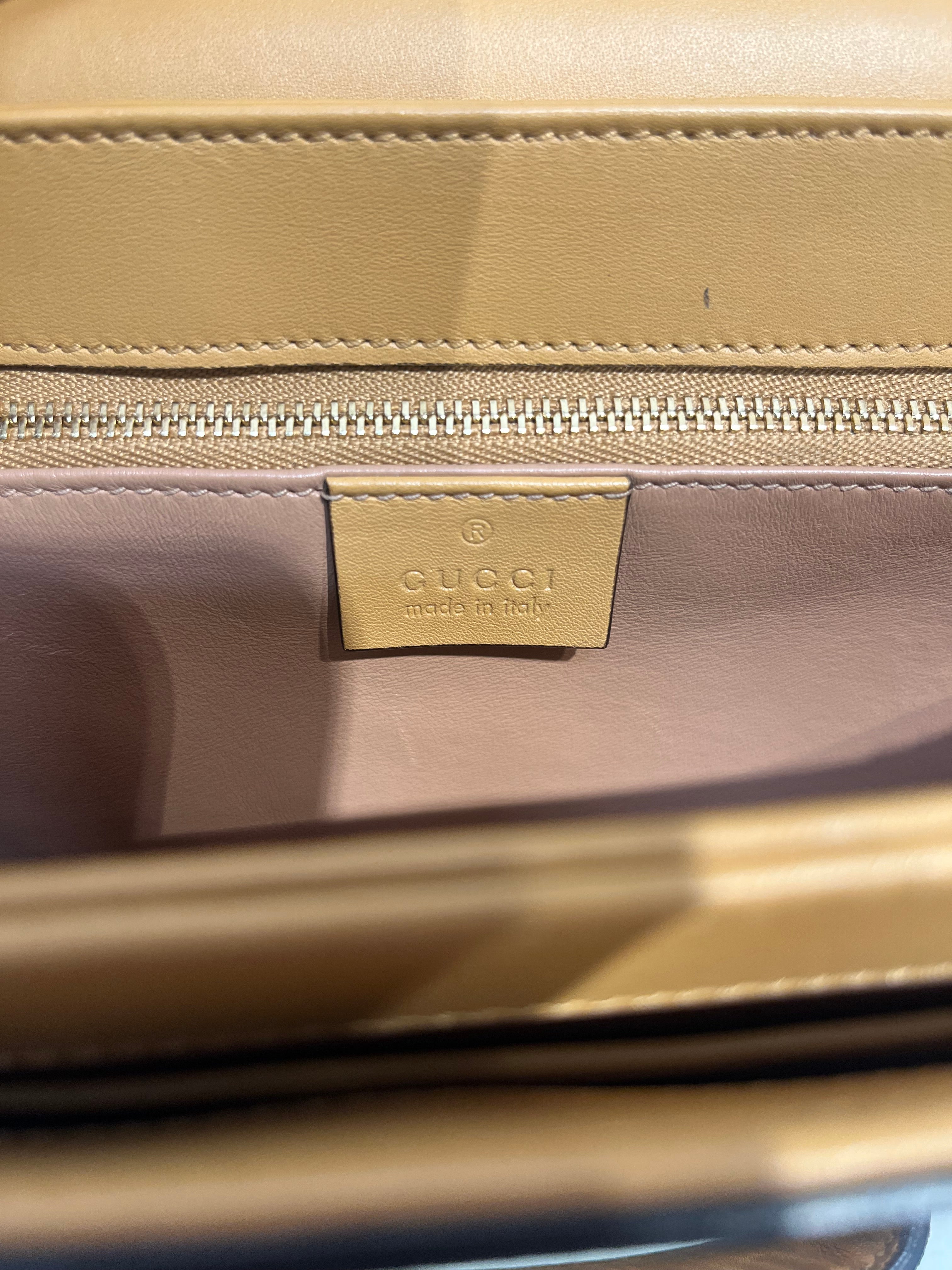 GUCCI/Bag/Animal Pattern/Leather/CML/602204 1955 SNAKE HORSEBIT view 6