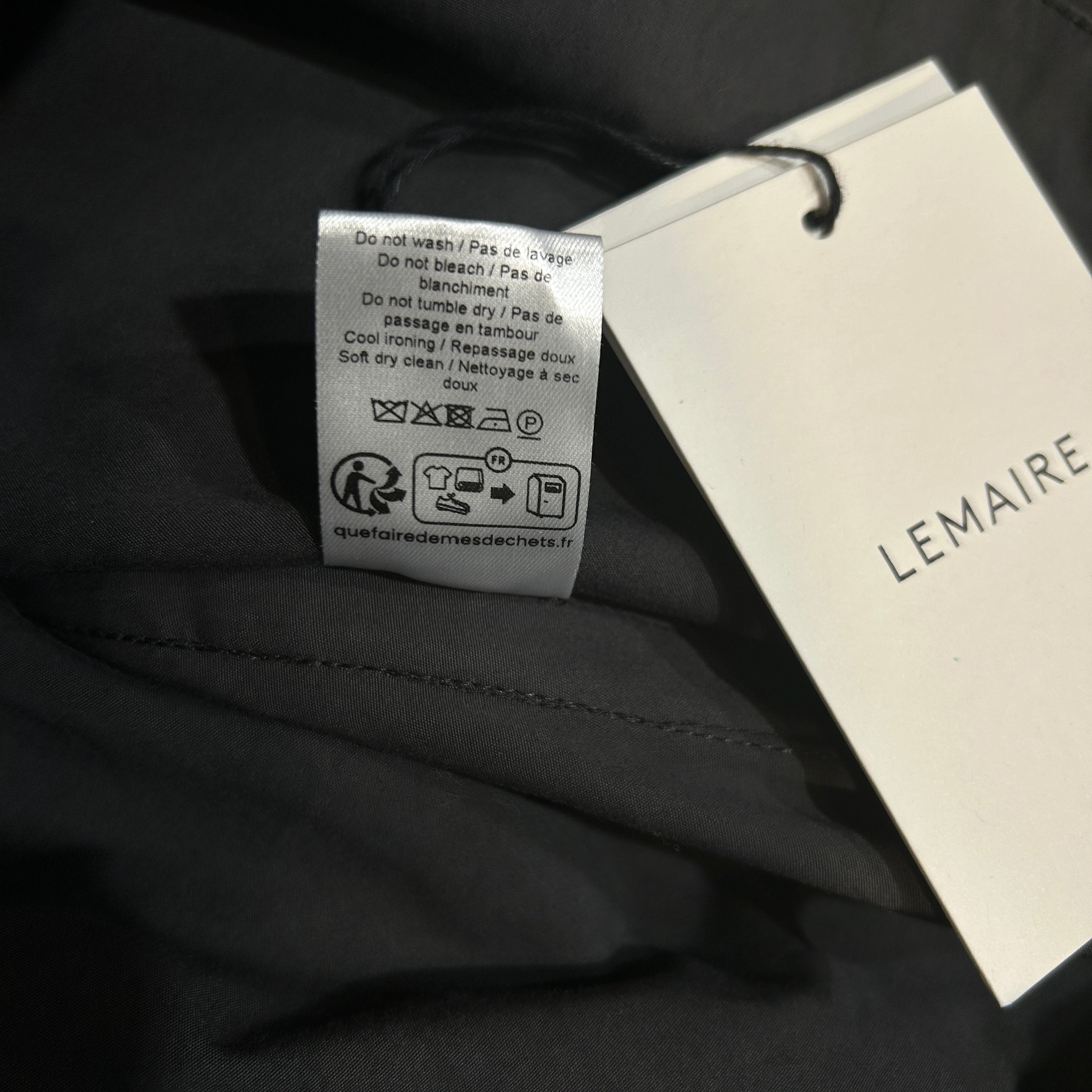 LEMAIRE/Jacket/42/Cotton/GRY/Double Layer Blouson Jacket view 4