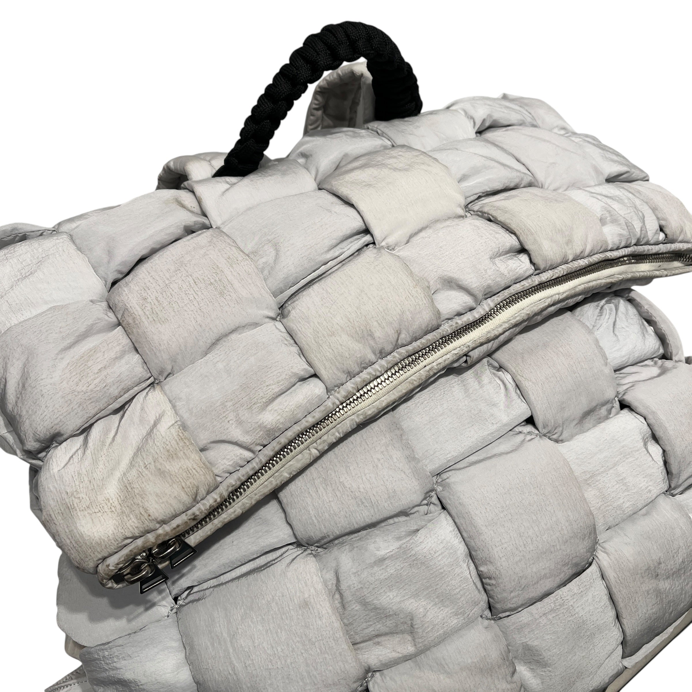 BOTTEGA VENETA/Backpack/Nylon/GRY/PADDED TECH BACKPACK view 9