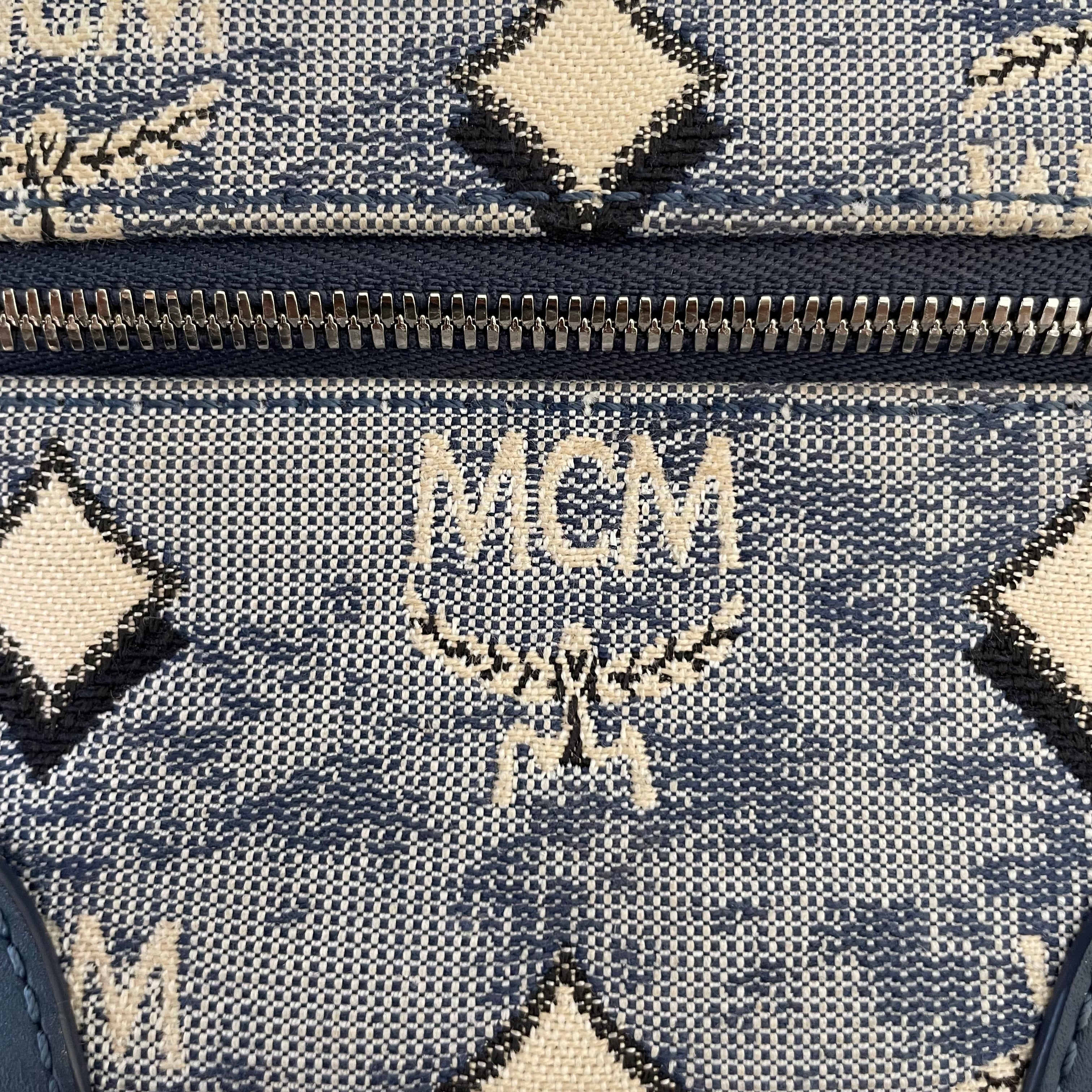 MCM/Cross Body Bag/Monogram/BLU/MINI ROCKSTAR VANITY view 8