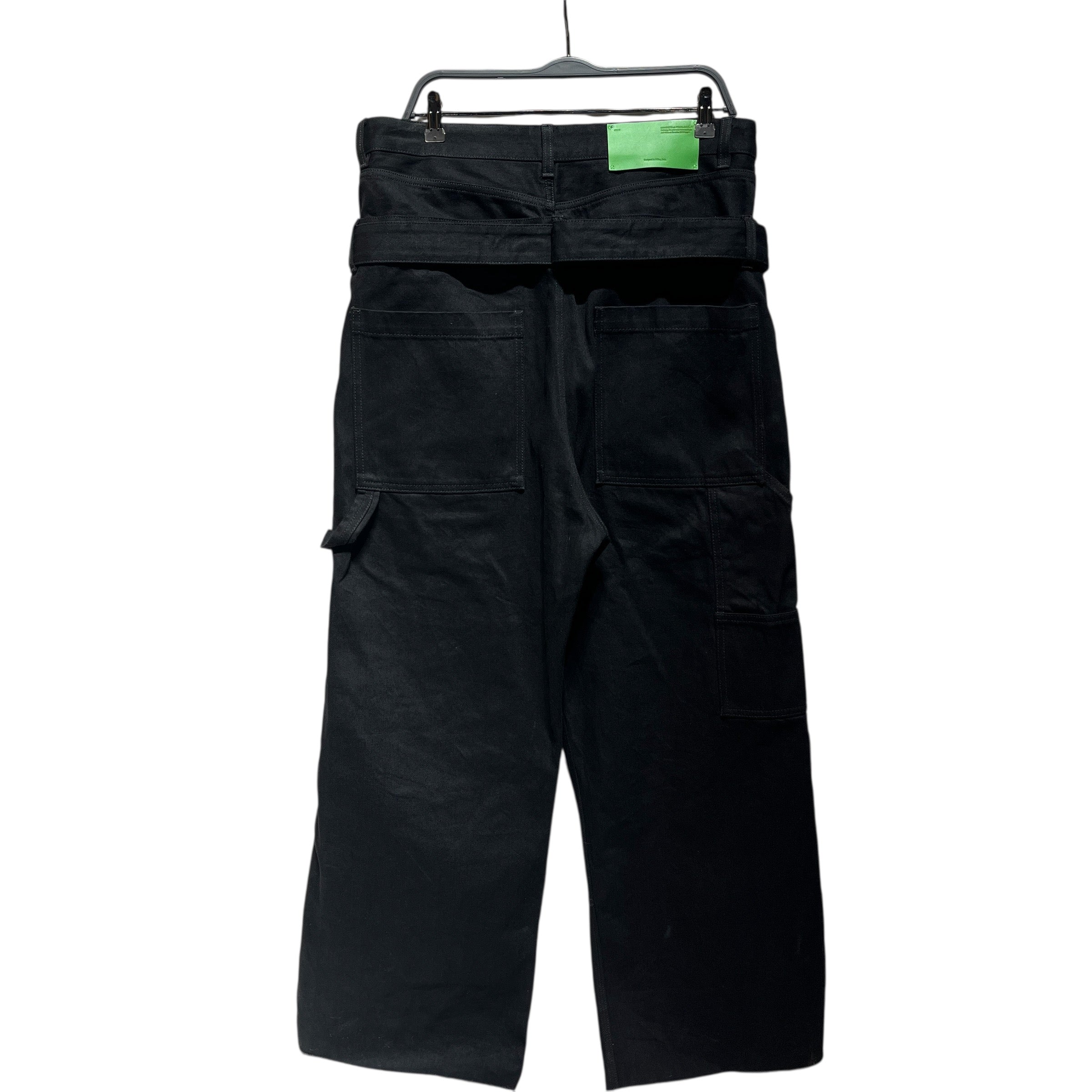OFF-WHITE/Pants/32/Denim/BLK/ view 3