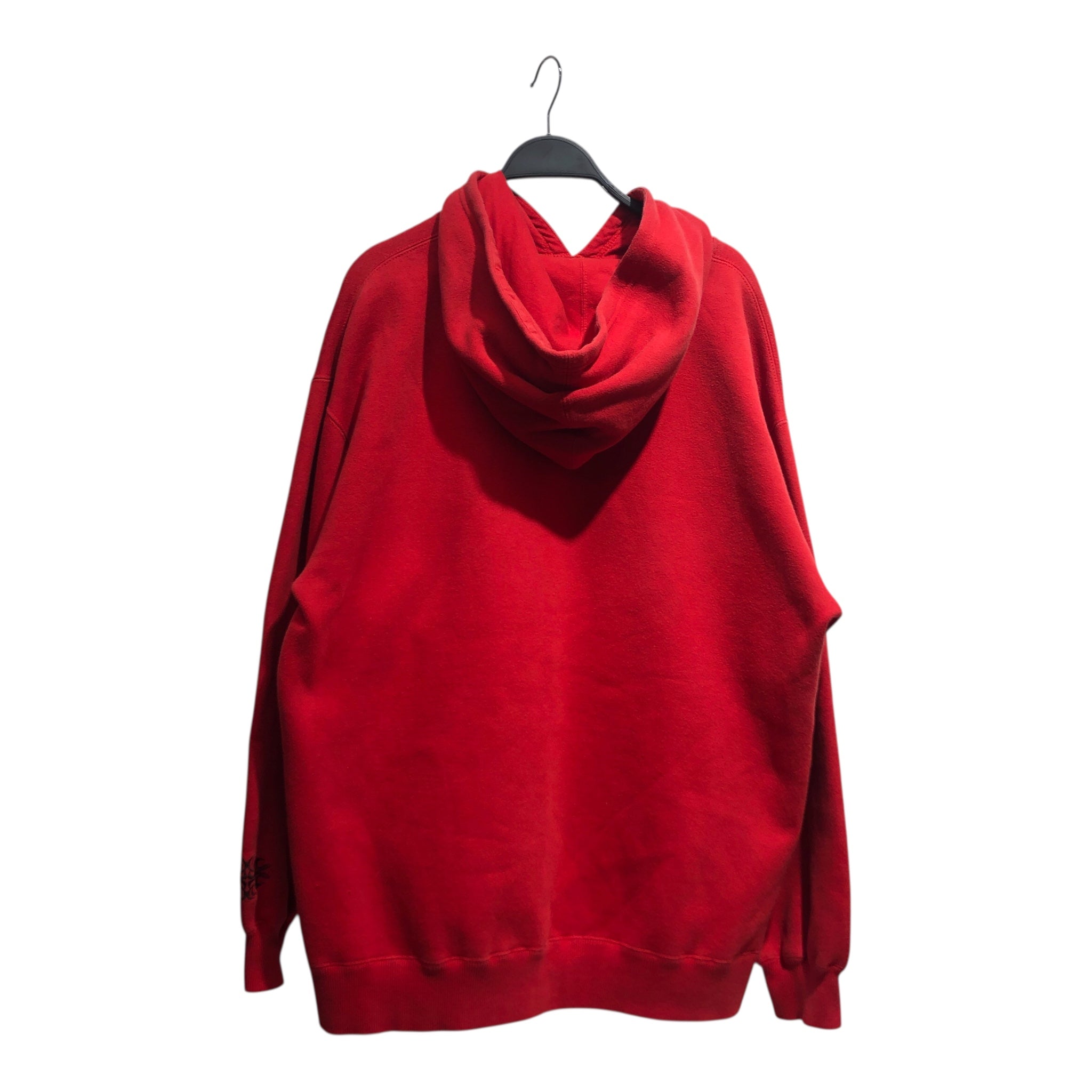 JNCO/Hoodie/L/Cotton/RED/EMBROIDERED CHEST LOGO view 2