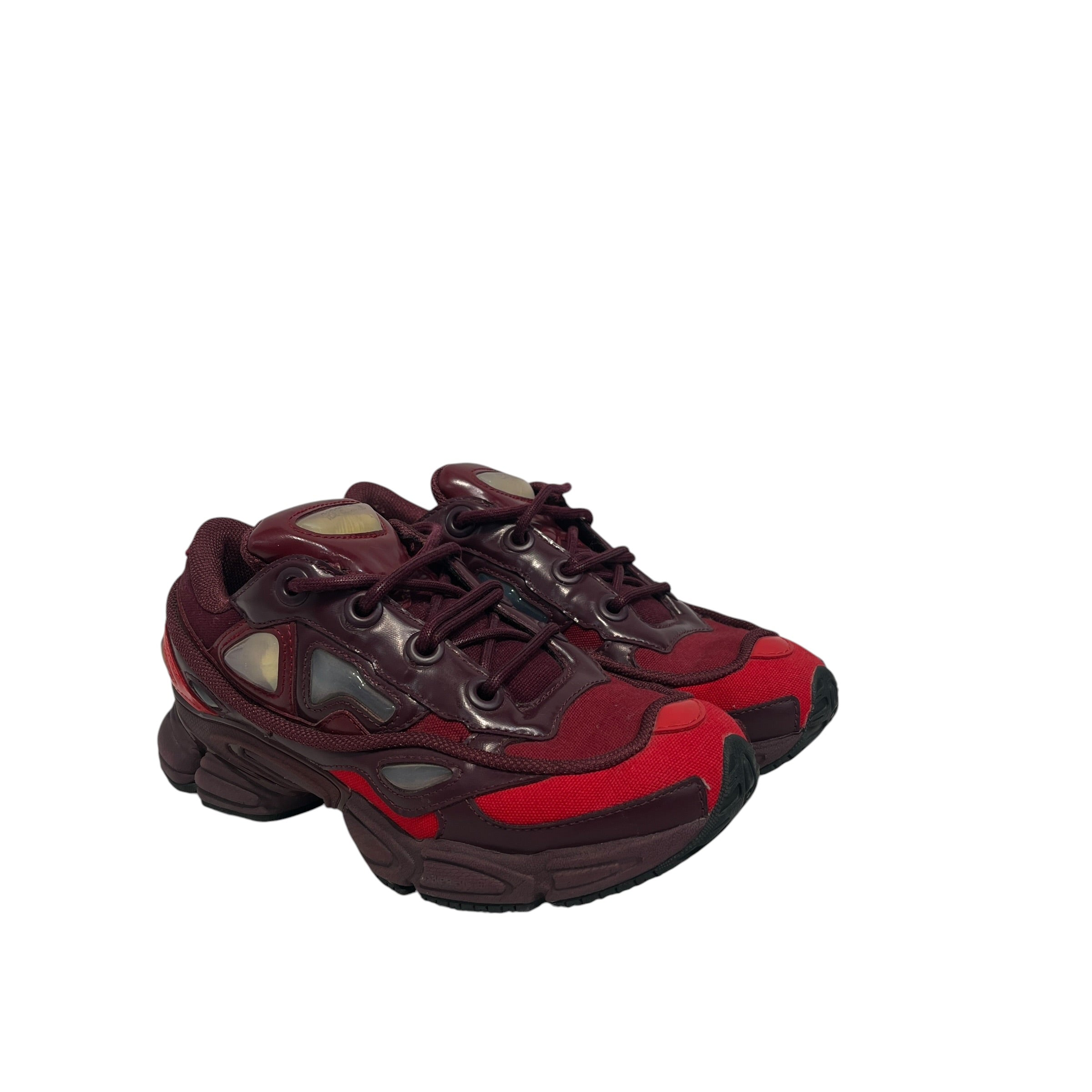 adidas/RAF SIMONS/Low-Sneakers/US 5/Leather/BRD/ozwego view 1