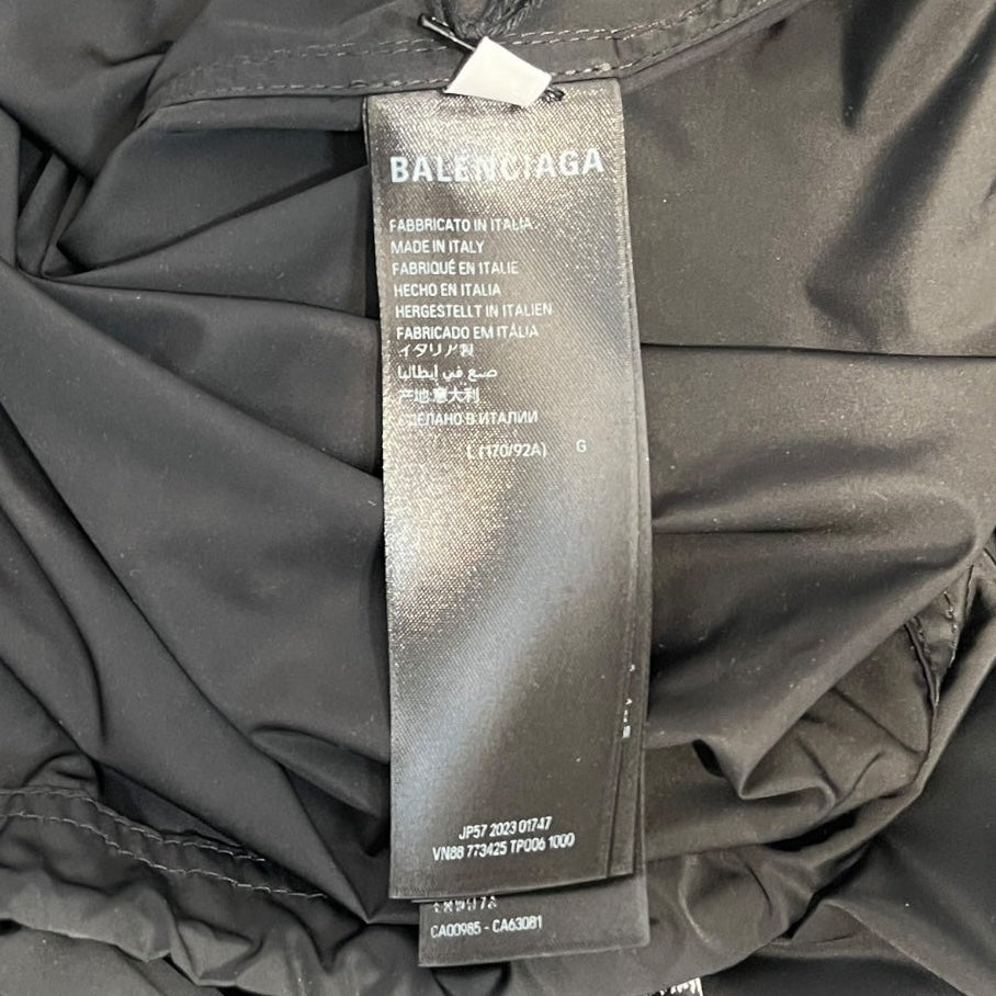 BALENCIAGA/Windbreaker/L/Nylon/BLK/Graphic/ view 4
