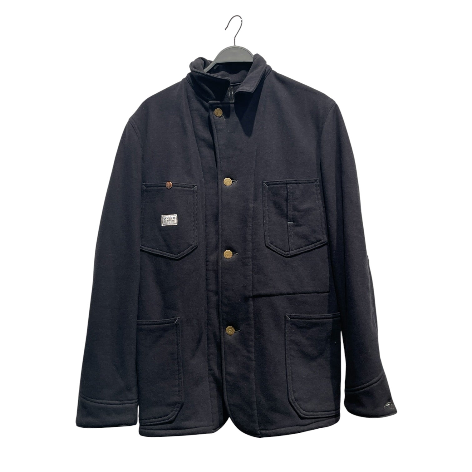 BLUE BLUE/Jacket/4/Cotton/NVY/BRASS BUTTON CHORE COAT view 1