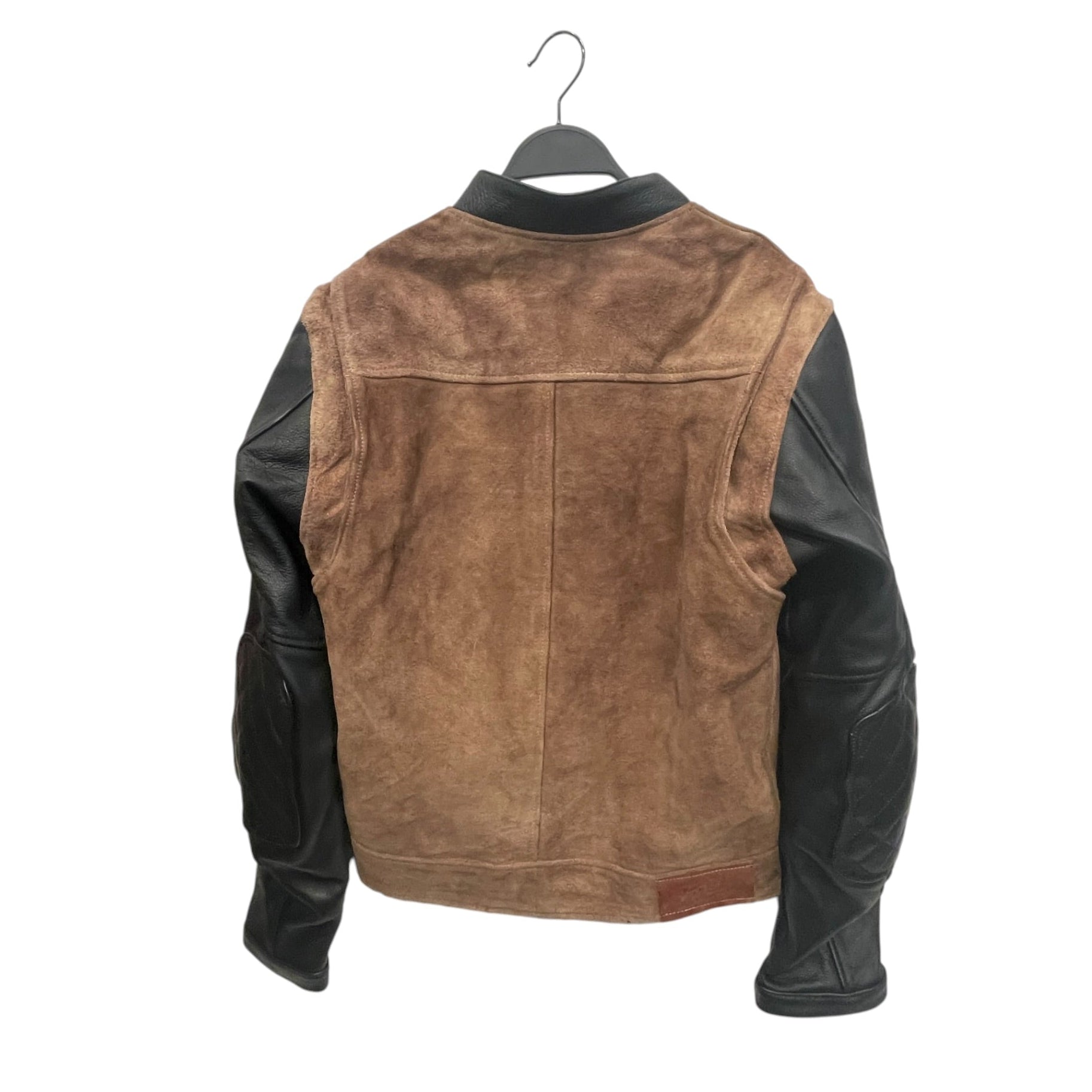 FUEL/Jacket/M/Suede/BRW/BLK SLEEVES BROWN BODY view 2