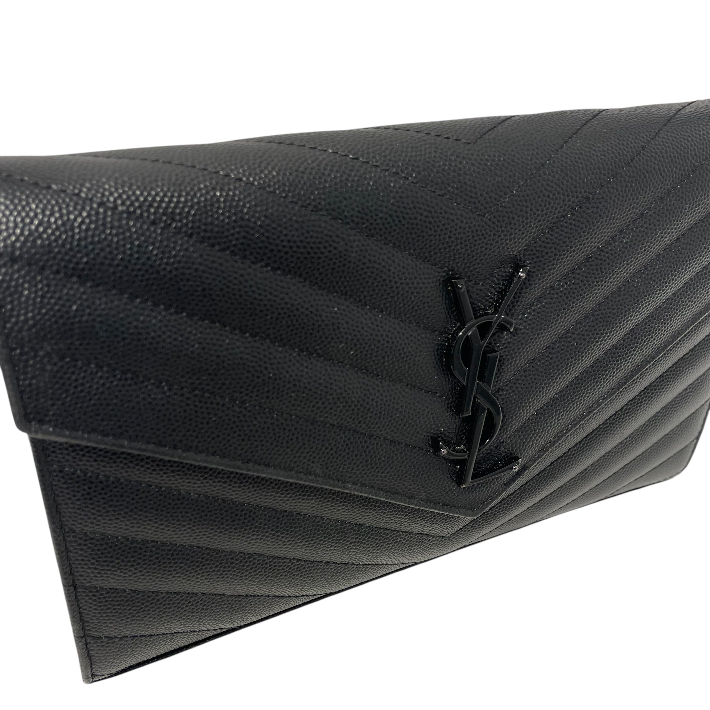 SAINT LAURENT/Cross Body Bag/Leather/BLK/GUE 37782805 15 view 9