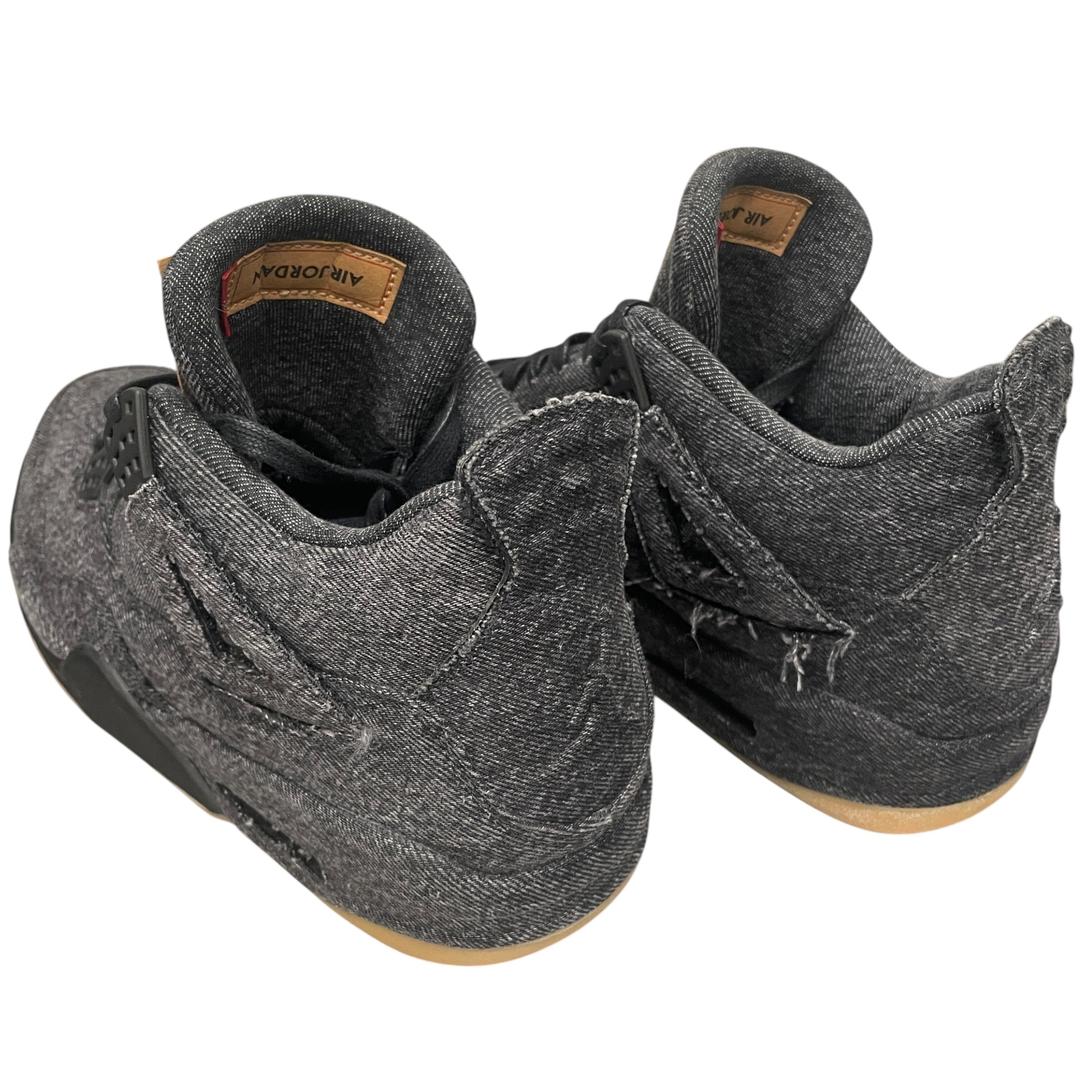 NIKE/Levi's/Hi-Sneakers/US 11/Cotton/GRY/JORDAN 4 LEVI'S BLACK view 2