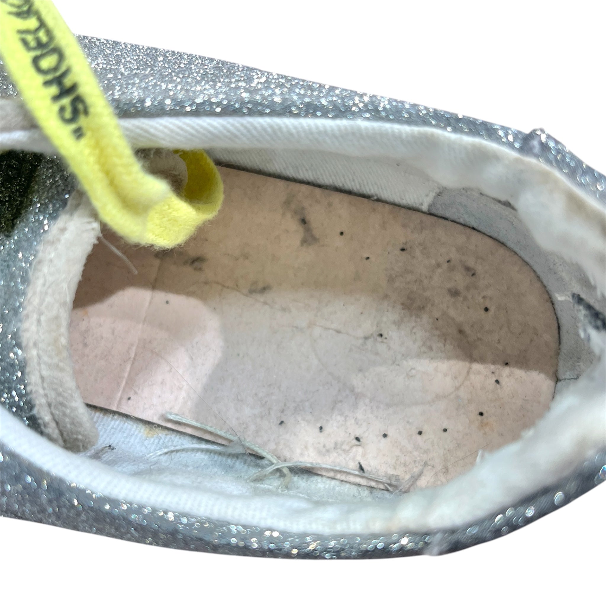OFF-WHITE/Low-Sneakers/EU 37/MLT/GLITTER MODEL view 3