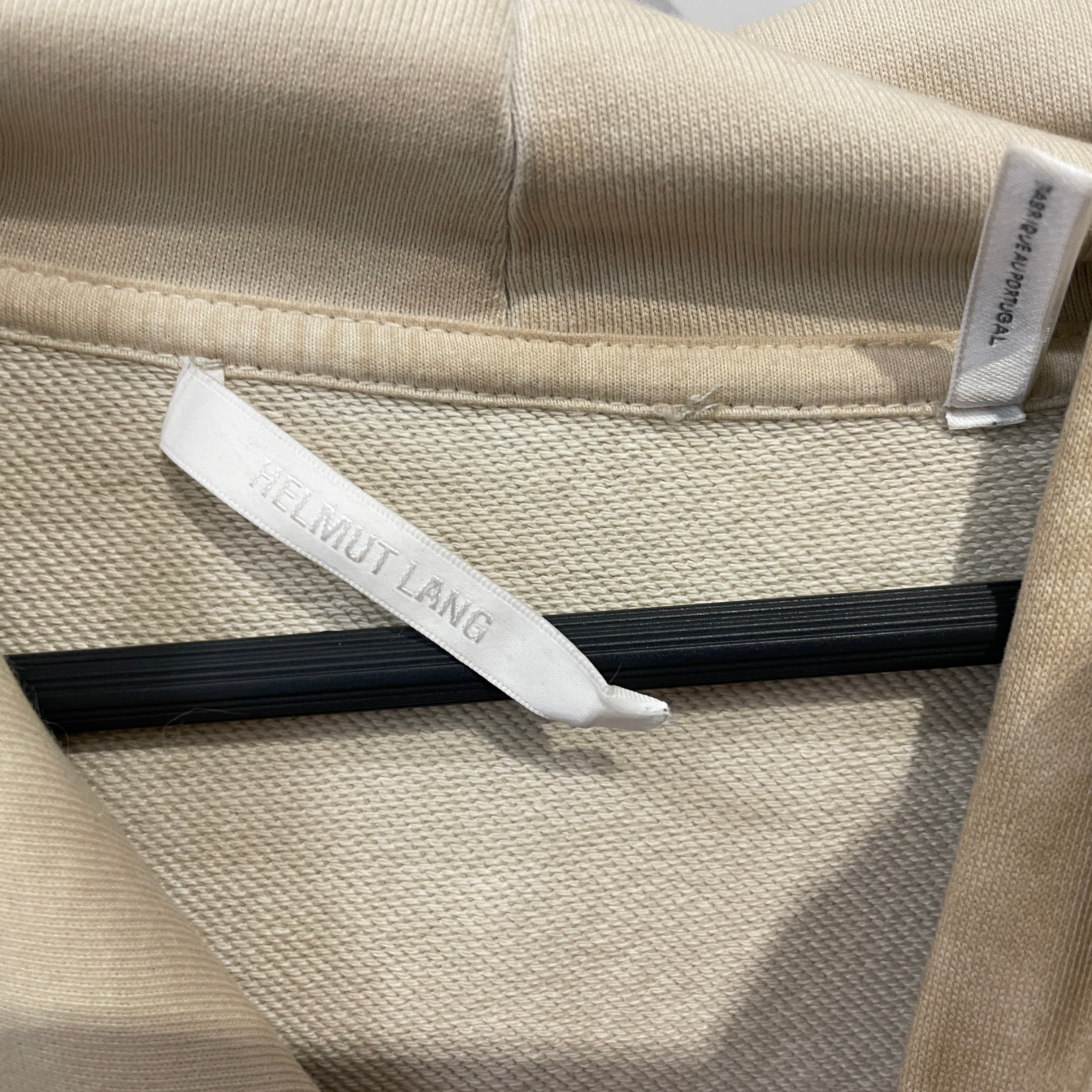 Helmut Lang/Hoodie/XL/Cotton/BEG/Oversize/FINEST SWEATS view 2
