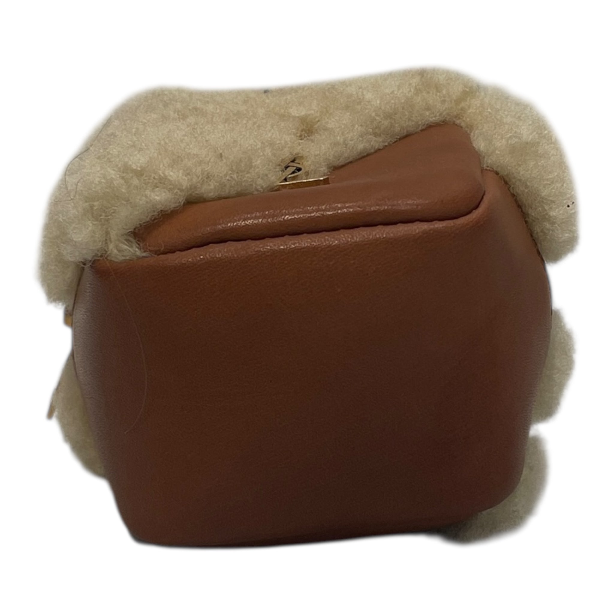 YVES SAINT LAURENT/Pouch/Leather/BRW/WOOL/LEATHER COIN PURSE view 5
