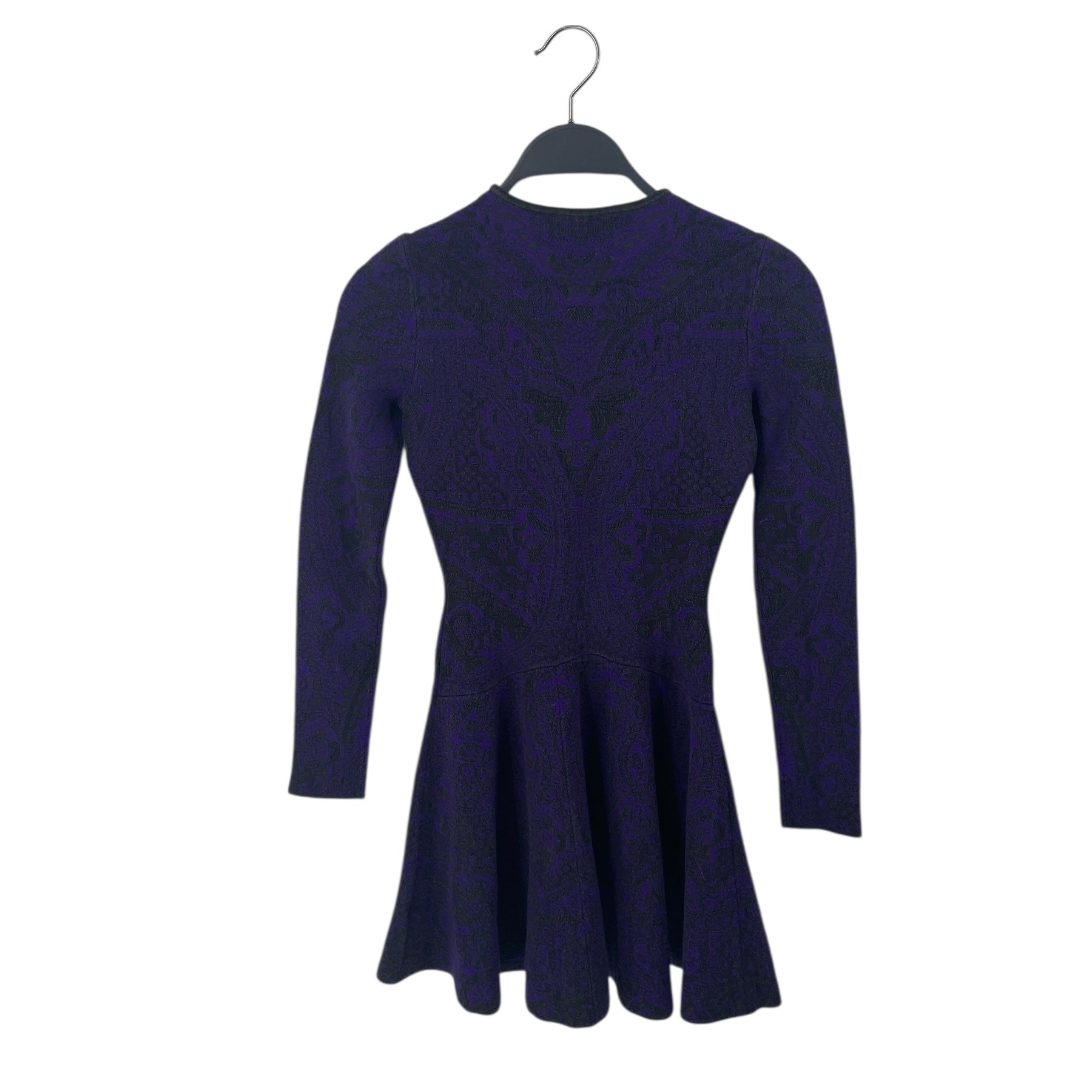 Alexander McQueen/LS Dress/XS/Paisley/Silk/PPL/WOOL/SILK SHORT W VICTORIAN view 2