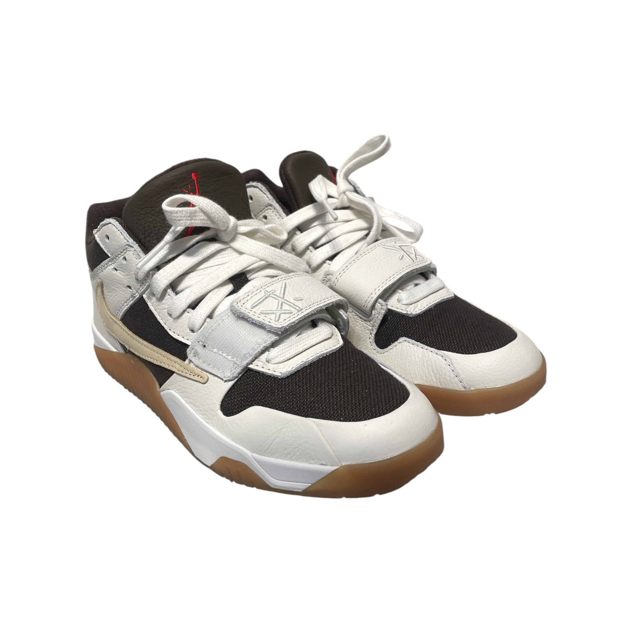 NIKE/JUMPMAN JACK TR/Low-Sneakers/US 7.5/Cotton/BRW/FZ8117-100 view 1