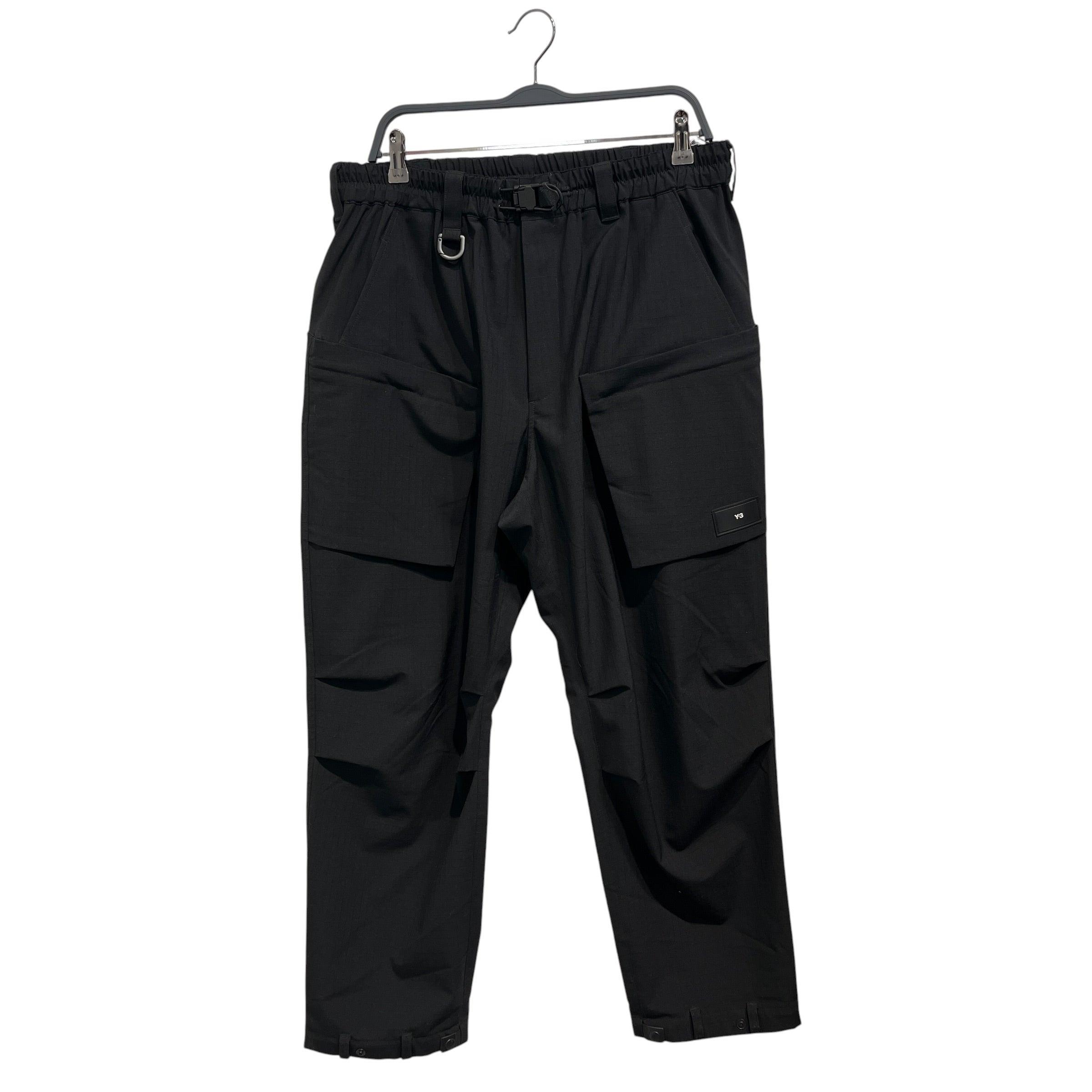 Y-3/Pants/M/Polyester/BLK/tech wear cargo view 1