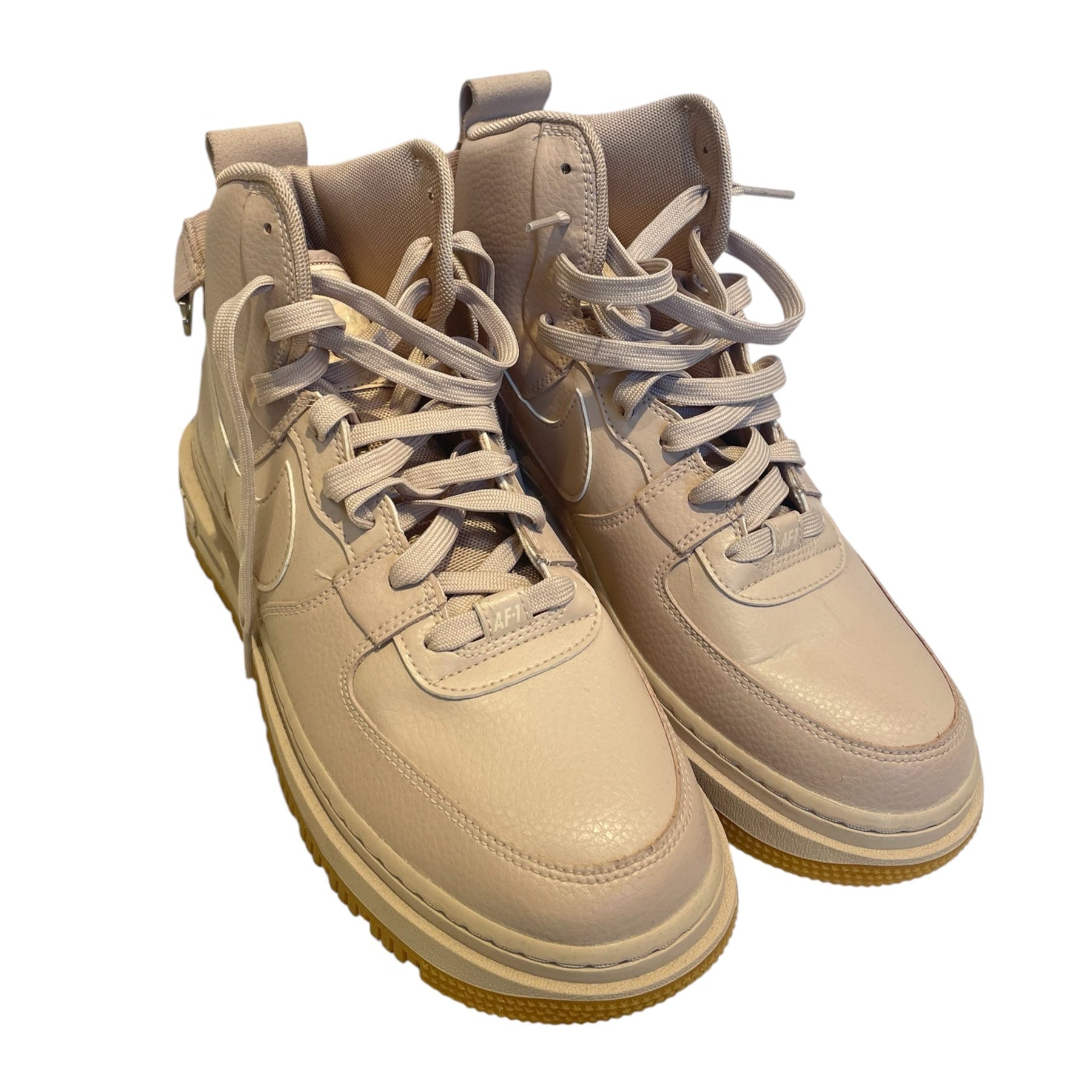 NIKE/Hi-Sneakers/US 9.5/Leather/PNK/DC3584-200 view 1
