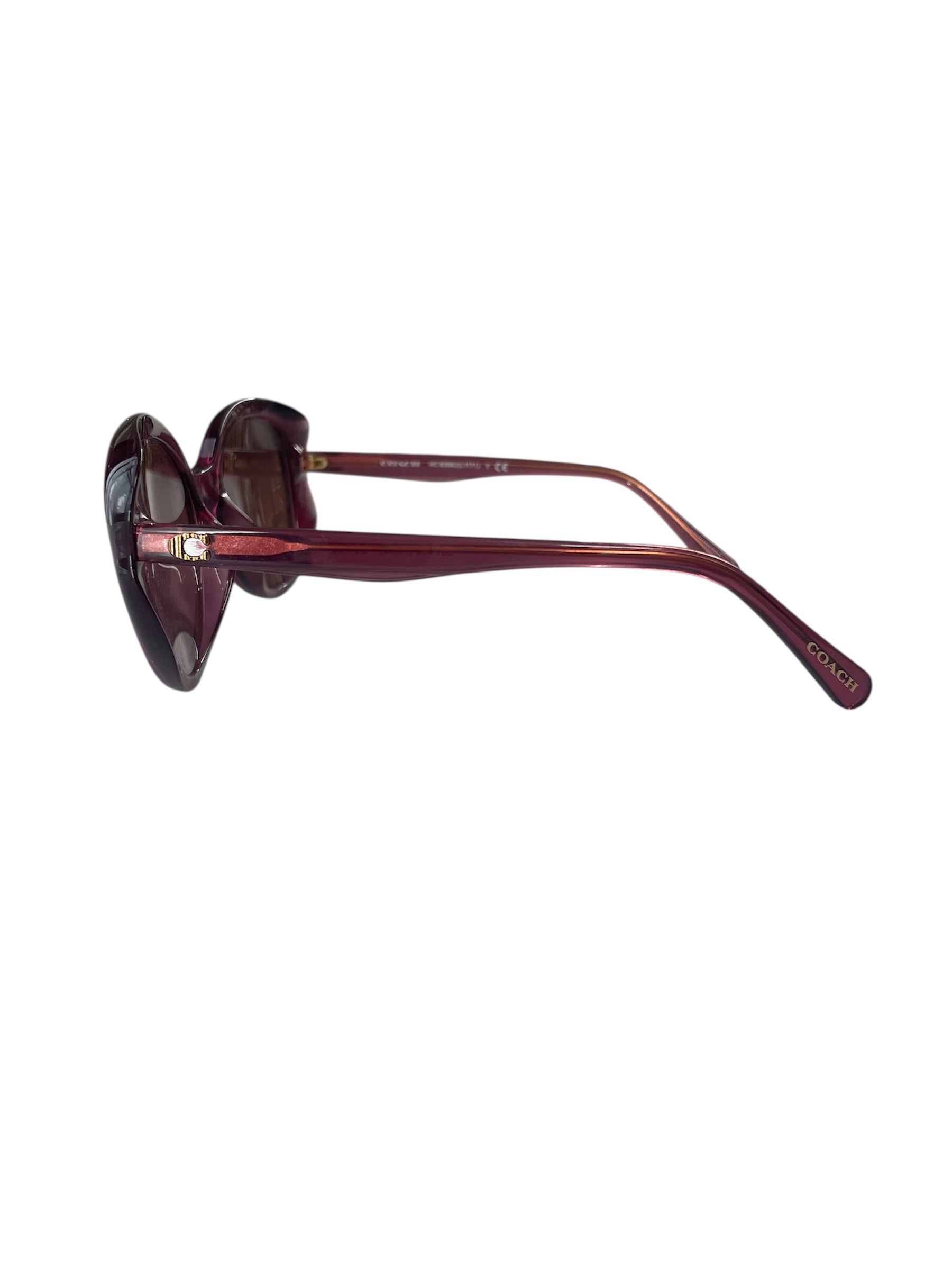 COACH/Glasses/Plastic/BRD/Oval/WINE 557469 view 2