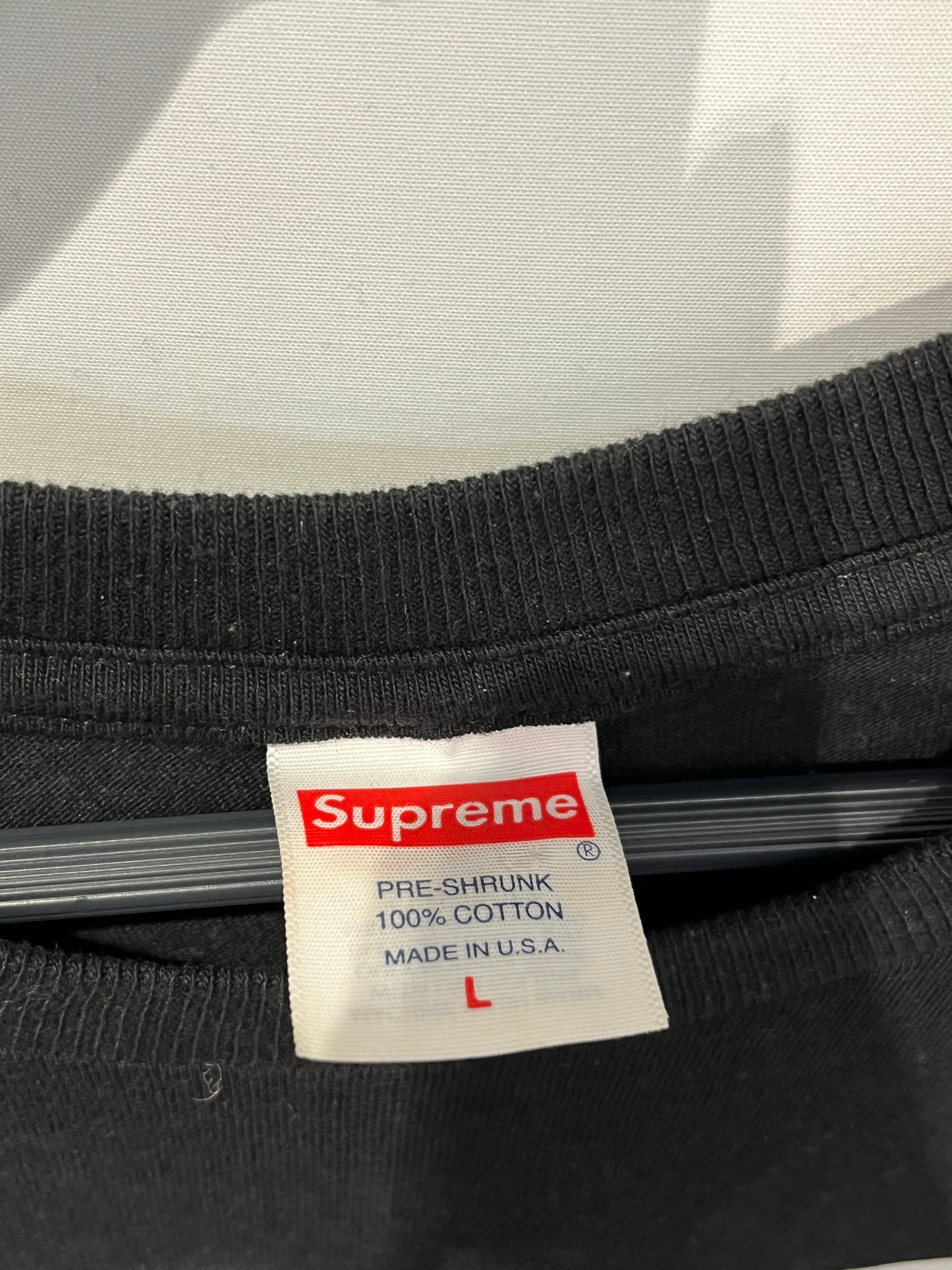 Supreme/T-Shirt/L/Cotton/BLK/101837 ANDRE 3000 view 3
