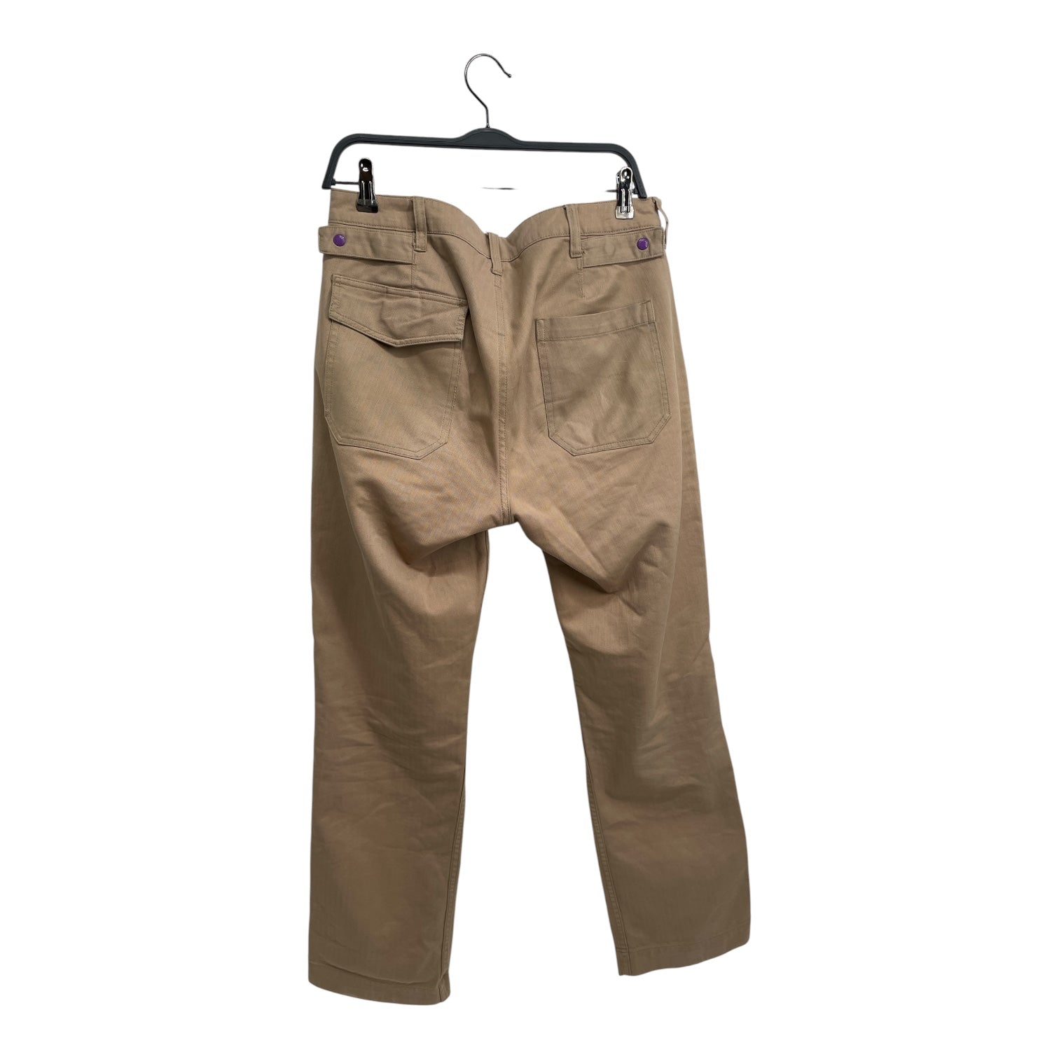 visvim/Cargo Pants/M/Cotton/BEG/SUBTLE STRIPE SLIM KNEE POCKET view 2