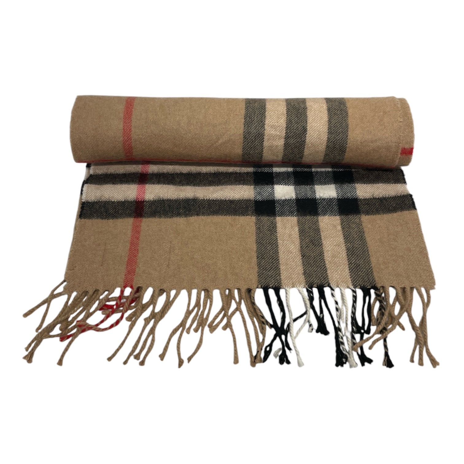BURBERRY LONDON/Scarf/Plaid/Cashmere/BEG/100% cashmere nova check view 1