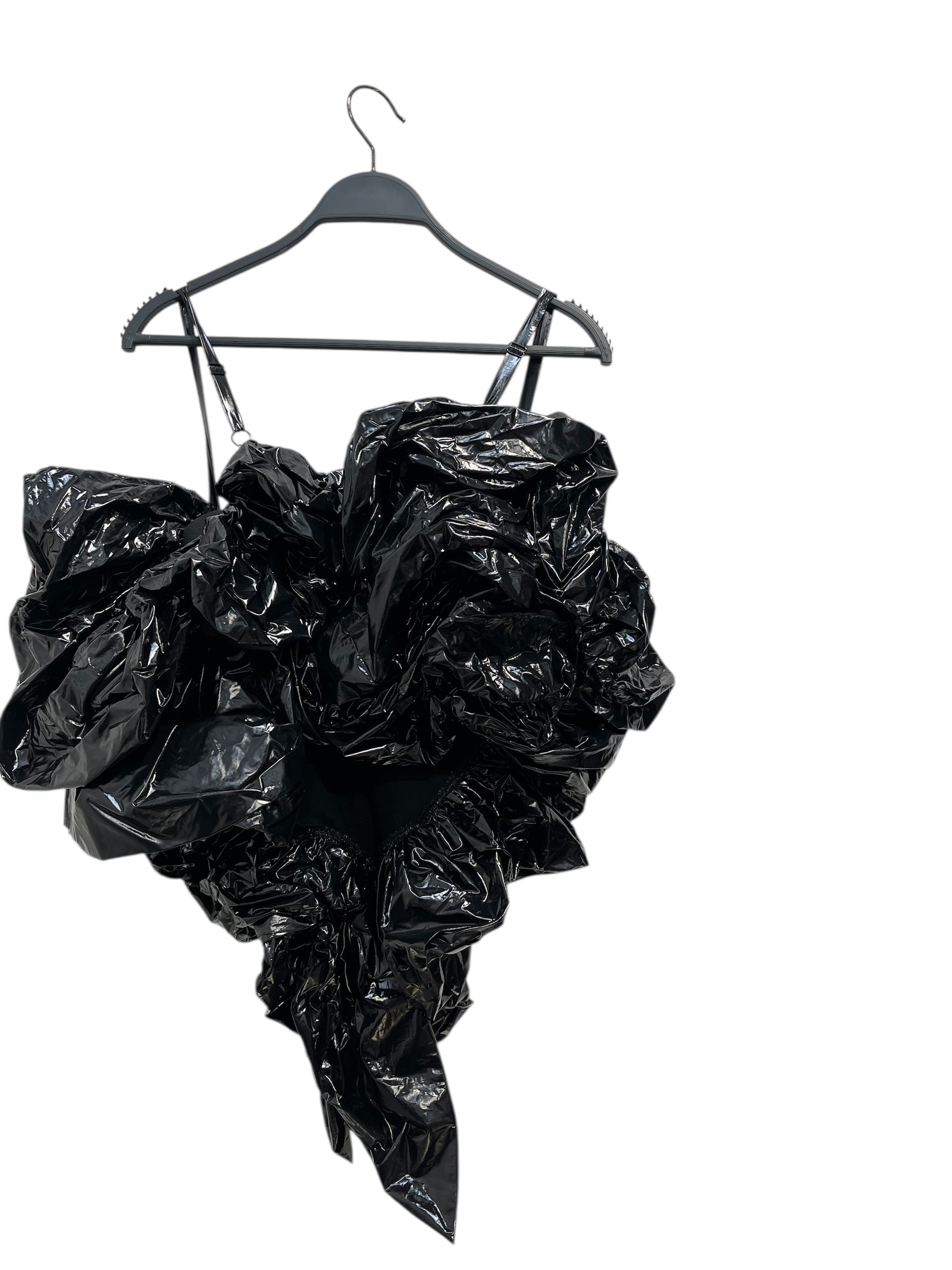 Vaquera/Cut & Sew/S/Nylon/BLK/GARBAGE BAG TOP view 2