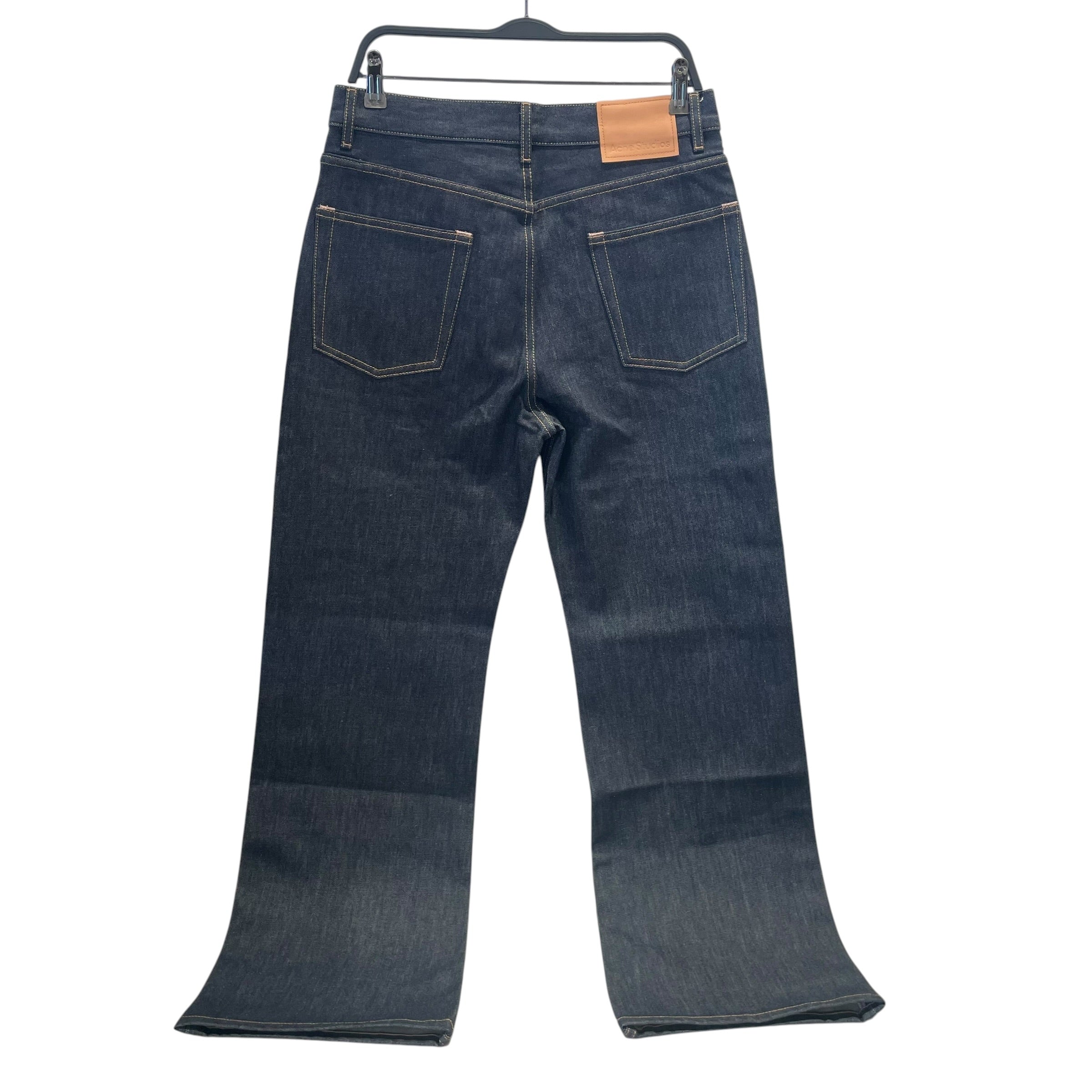 Acne Studios/Straight Pants/32/Denim/IDG/selvedged raw denim view 2