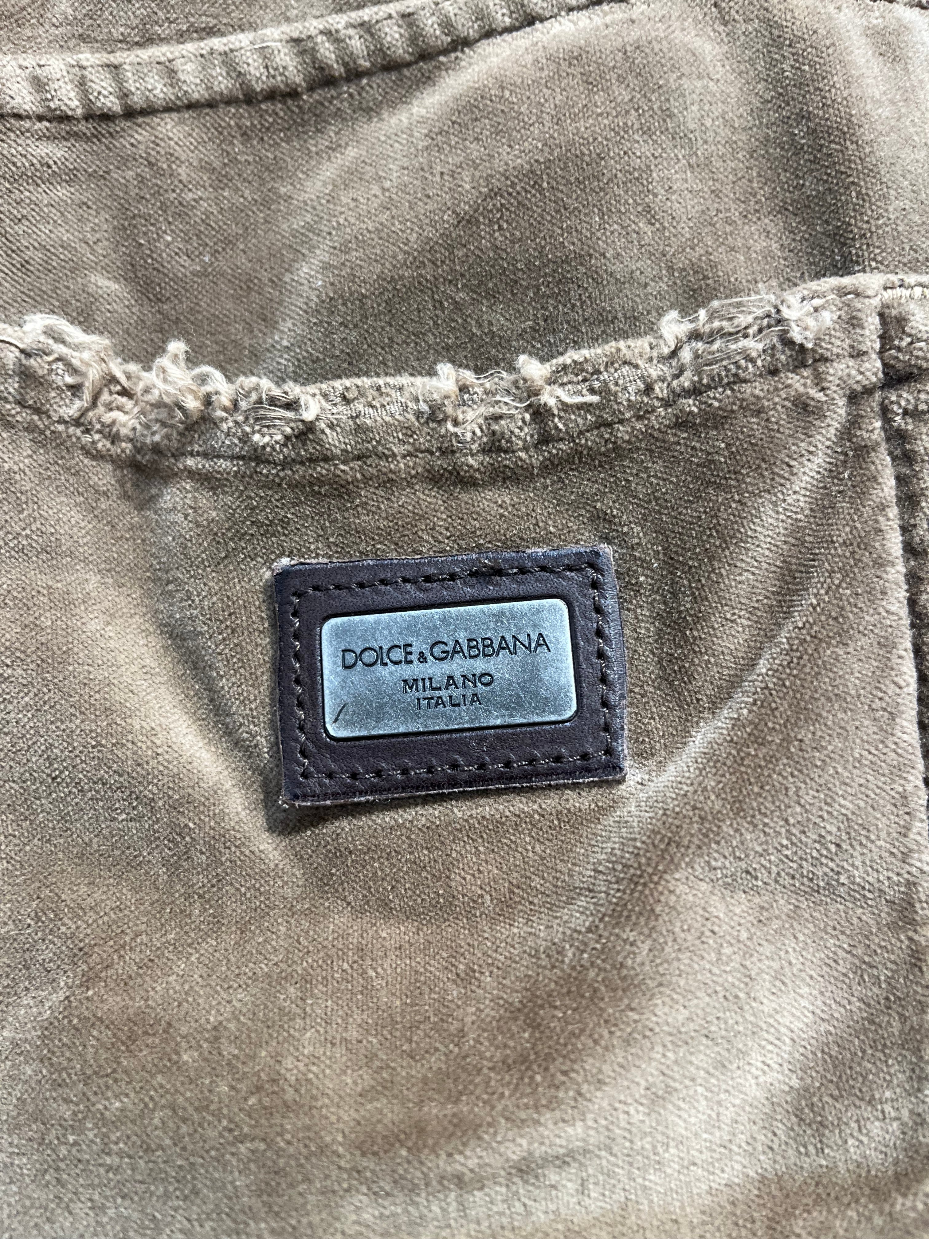 DOLCE&GABBANA/Skinny Pants/46/Cotton/CML/TP-G39CLX view 3