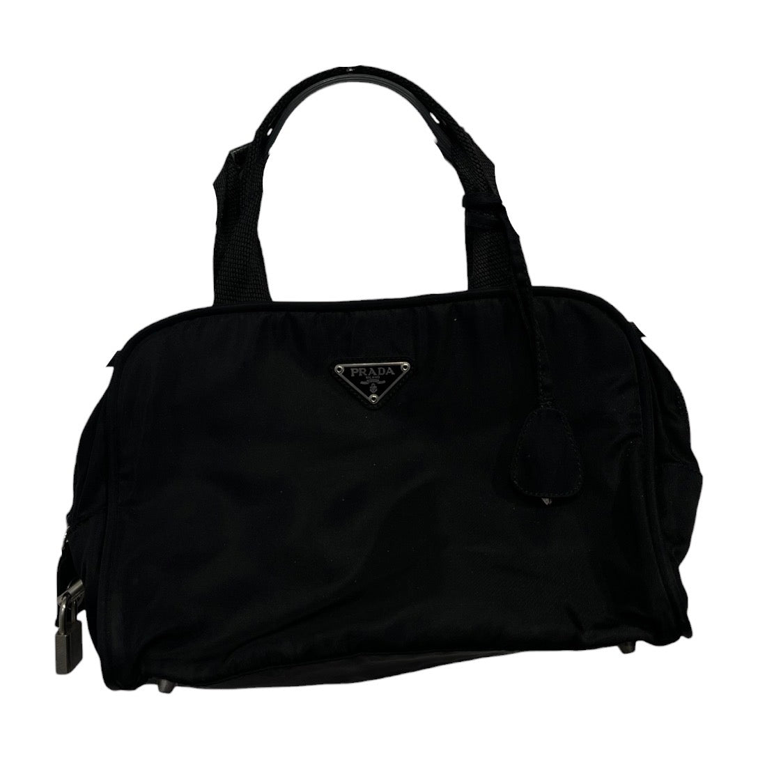 PRADA/Hand Bag/Nylon/BLK/MINI TESSUTO BAG view 1