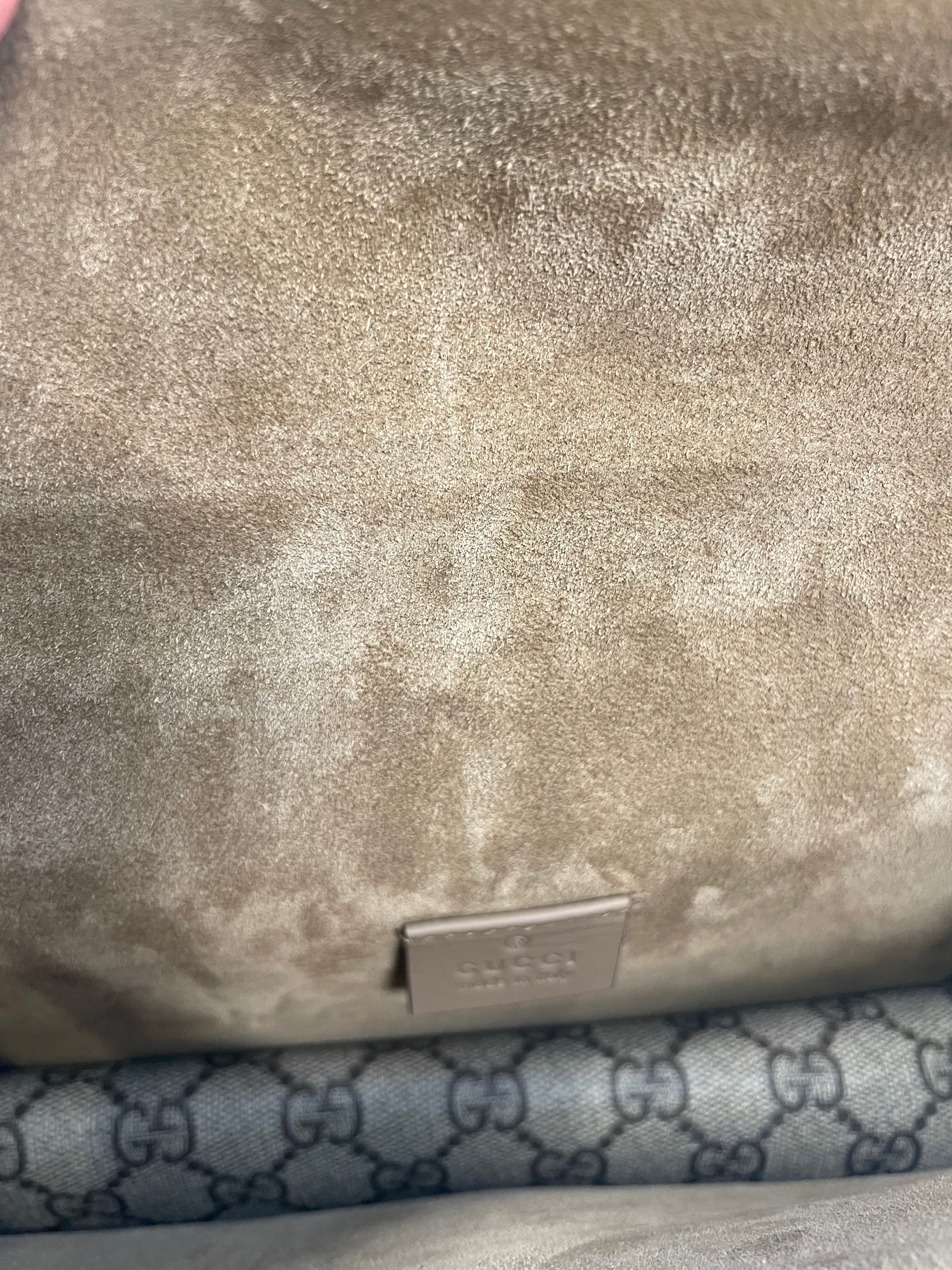 GUCCI/Cross Body Bag/Monogram/BEG/dionysus /cg supreme canvas view 3