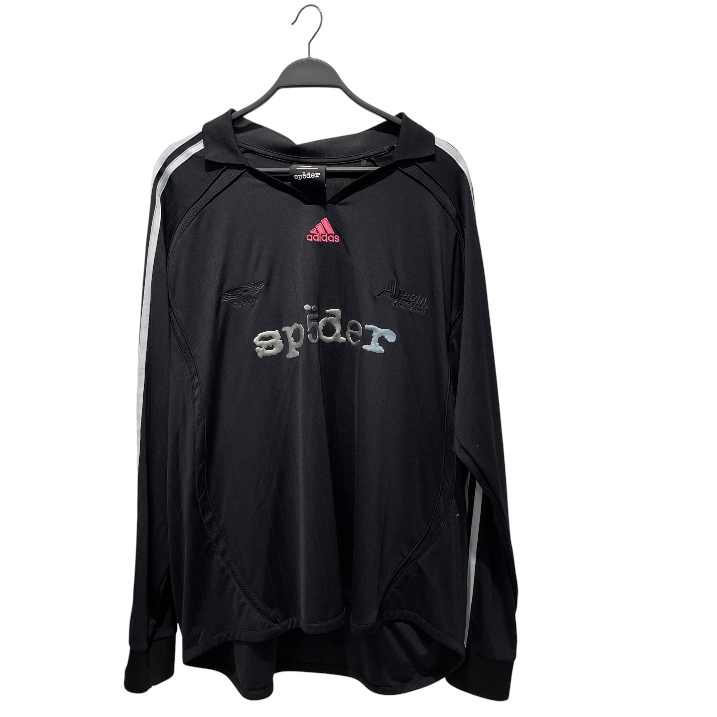 Sp5der/LS T-Shirt/XXL/Rayon/BLK/Graphic/world cup adidas collab view 1