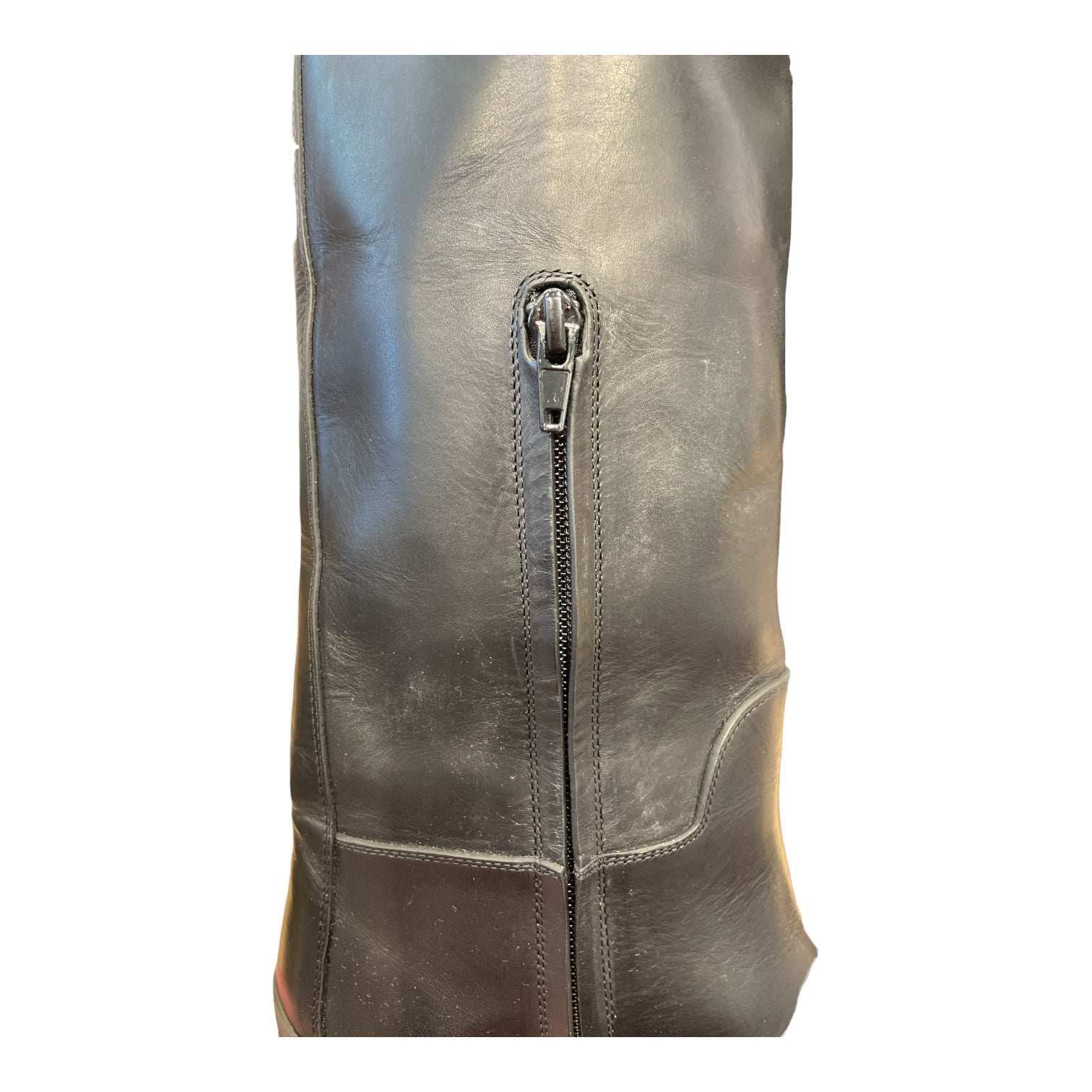 BOTTEGA VENETA/Boots/EU 38.5/Leather/BLK/KNEE HIGH view 4