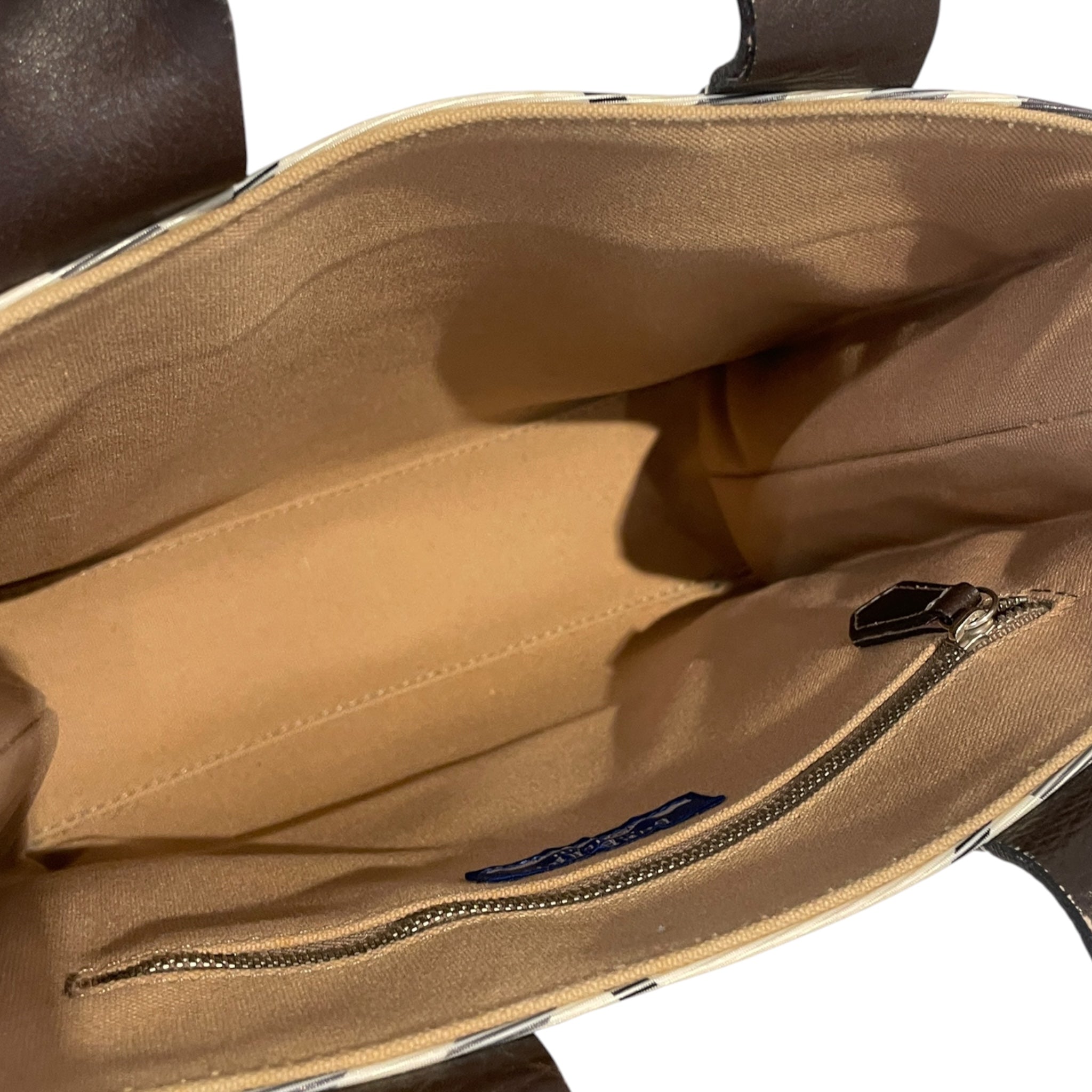 BURBERRY BLUE LABEL/Hand Bag/Plaid/BEG/GQ67RVW view 4