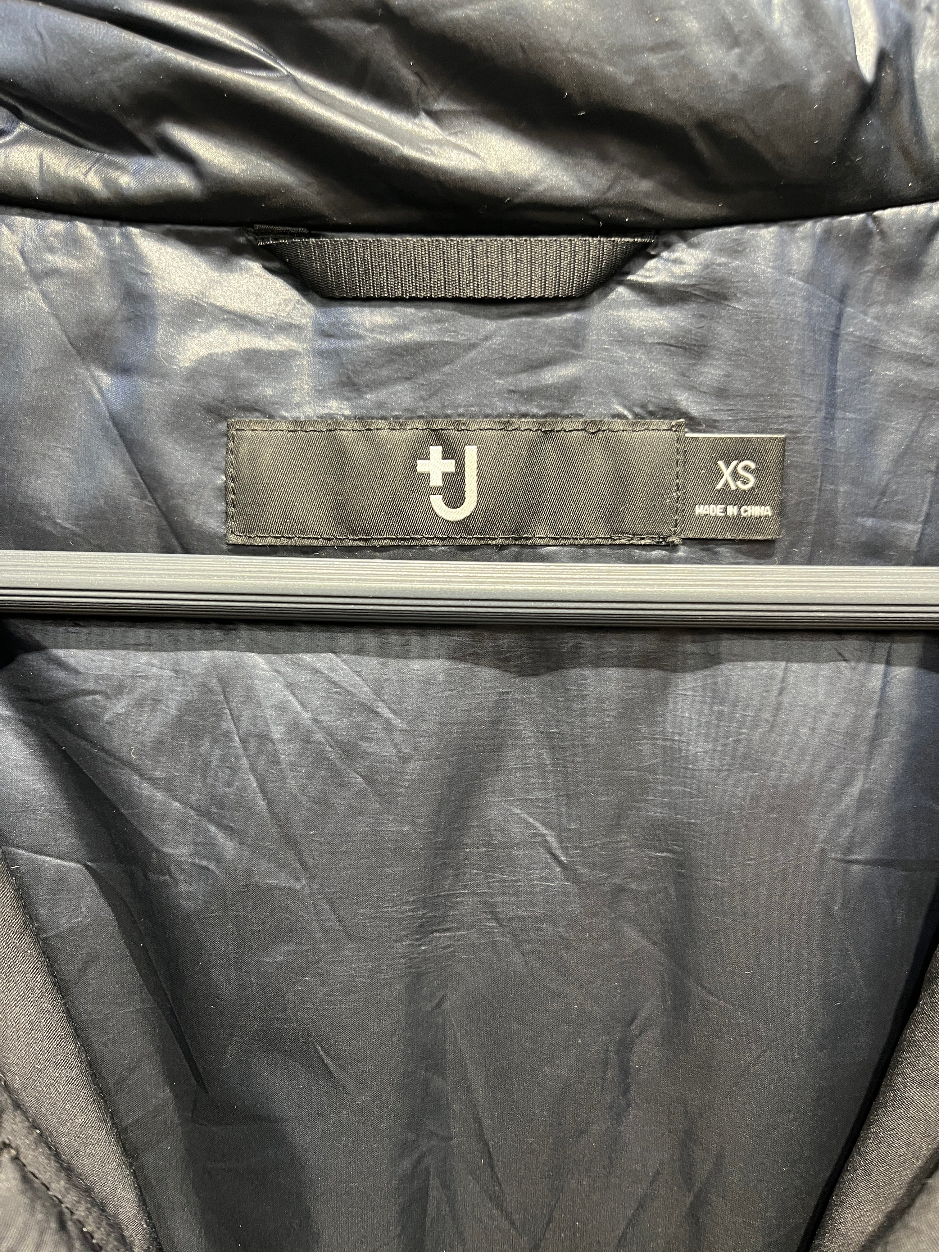 JIL SANDER/UNIQLO/Puffer Jkt/XS/Nylon/NVY/ view 4
