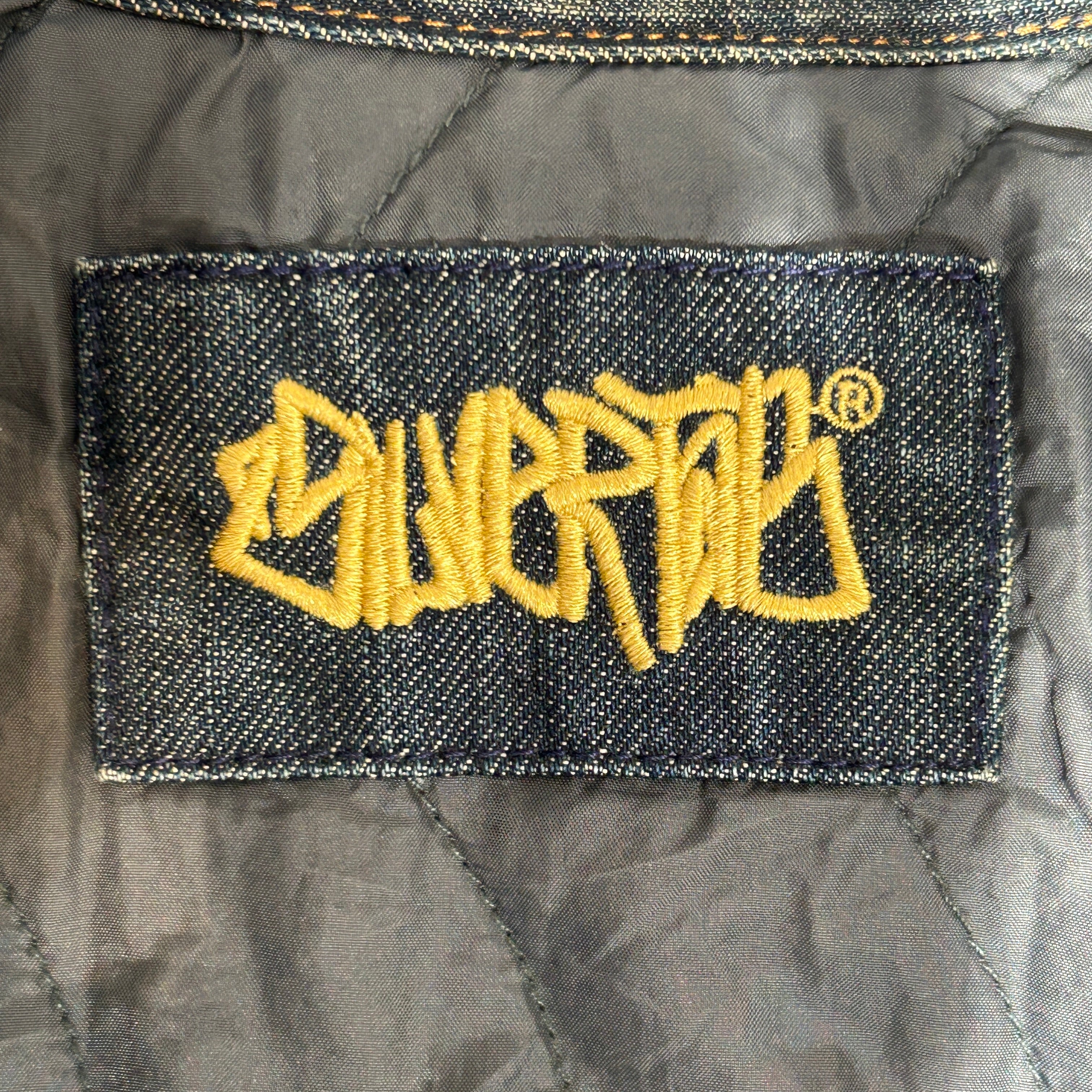 Levi's SilverTab/Denim Jkt/M/Denim/NVY/zip up denim jkt view 3