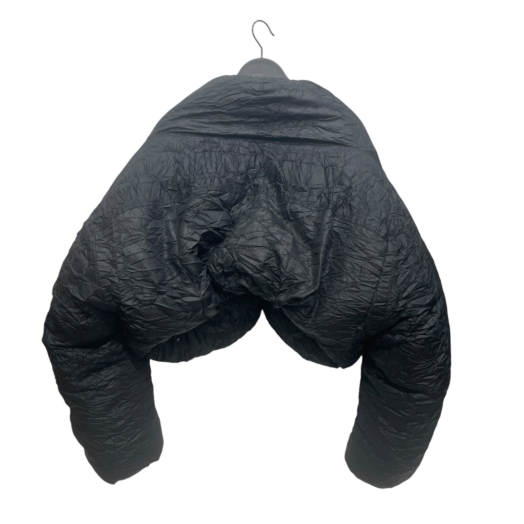 Y/PROJECT/Puffer Jkt/34/Nylon/BLK/CROPPED PUFFER JKT view 2