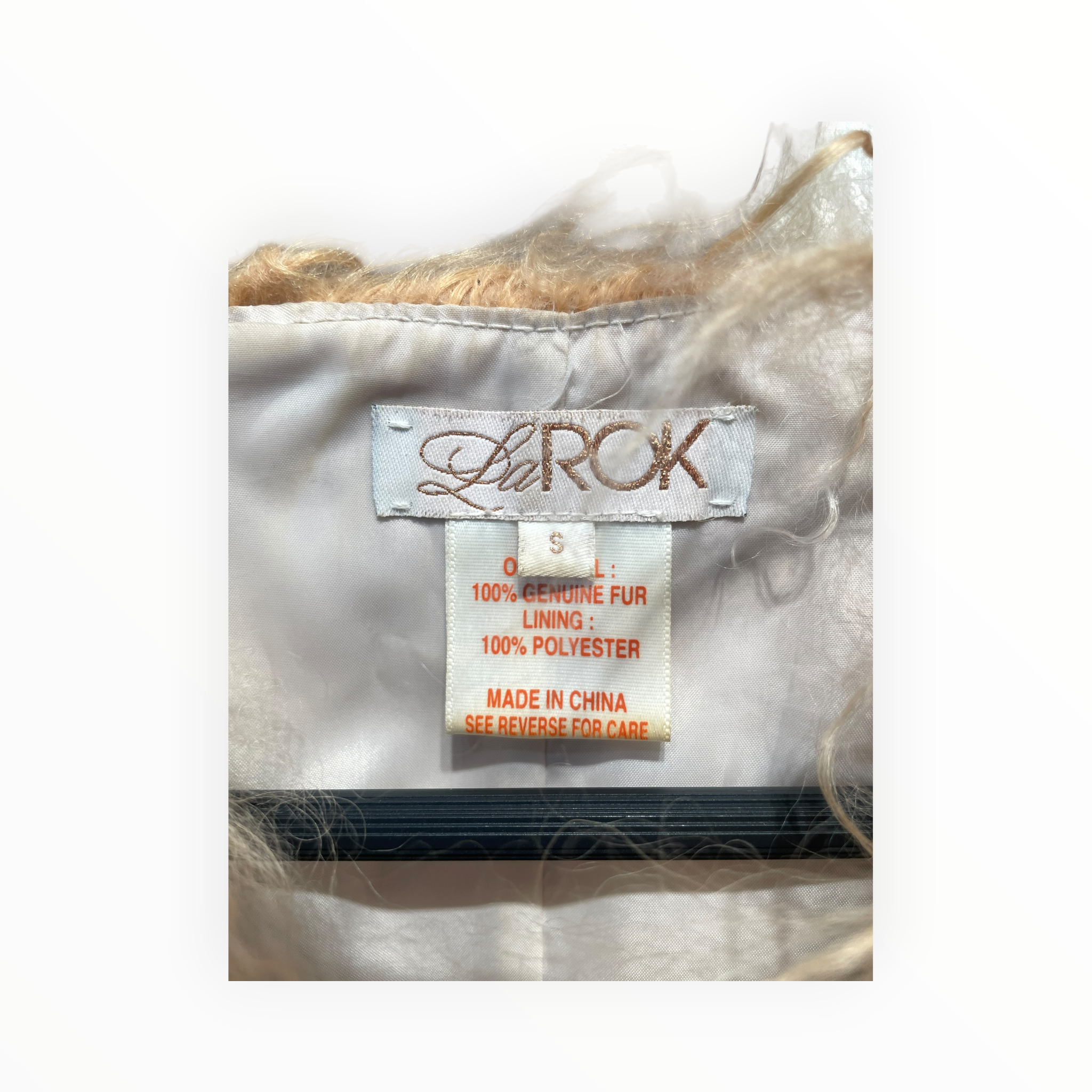 LaROK/Vest/S/Fur/BEG/ view 3