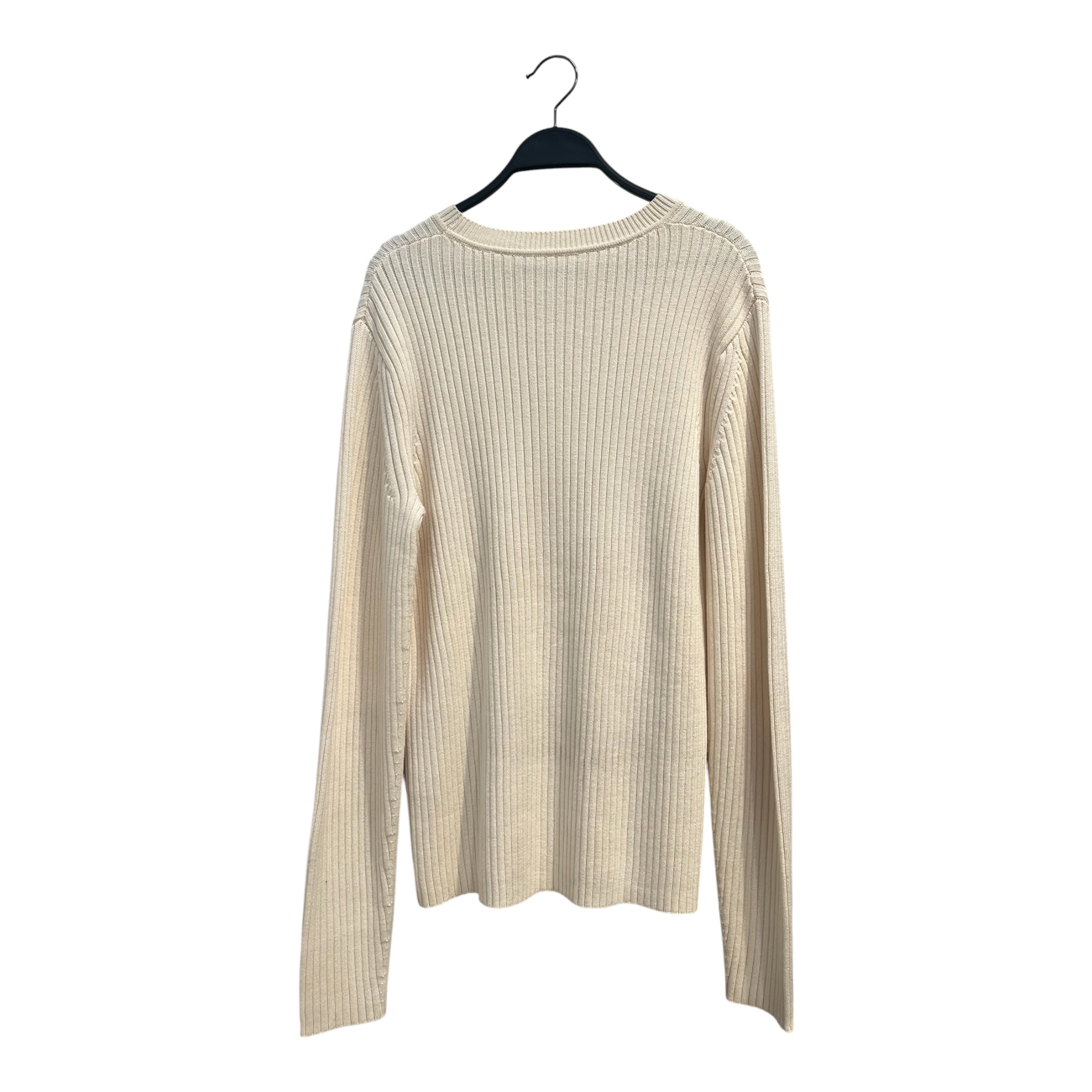 Helmut Lang/Sweater/M/Cotton/CRM/RIBBED view 2