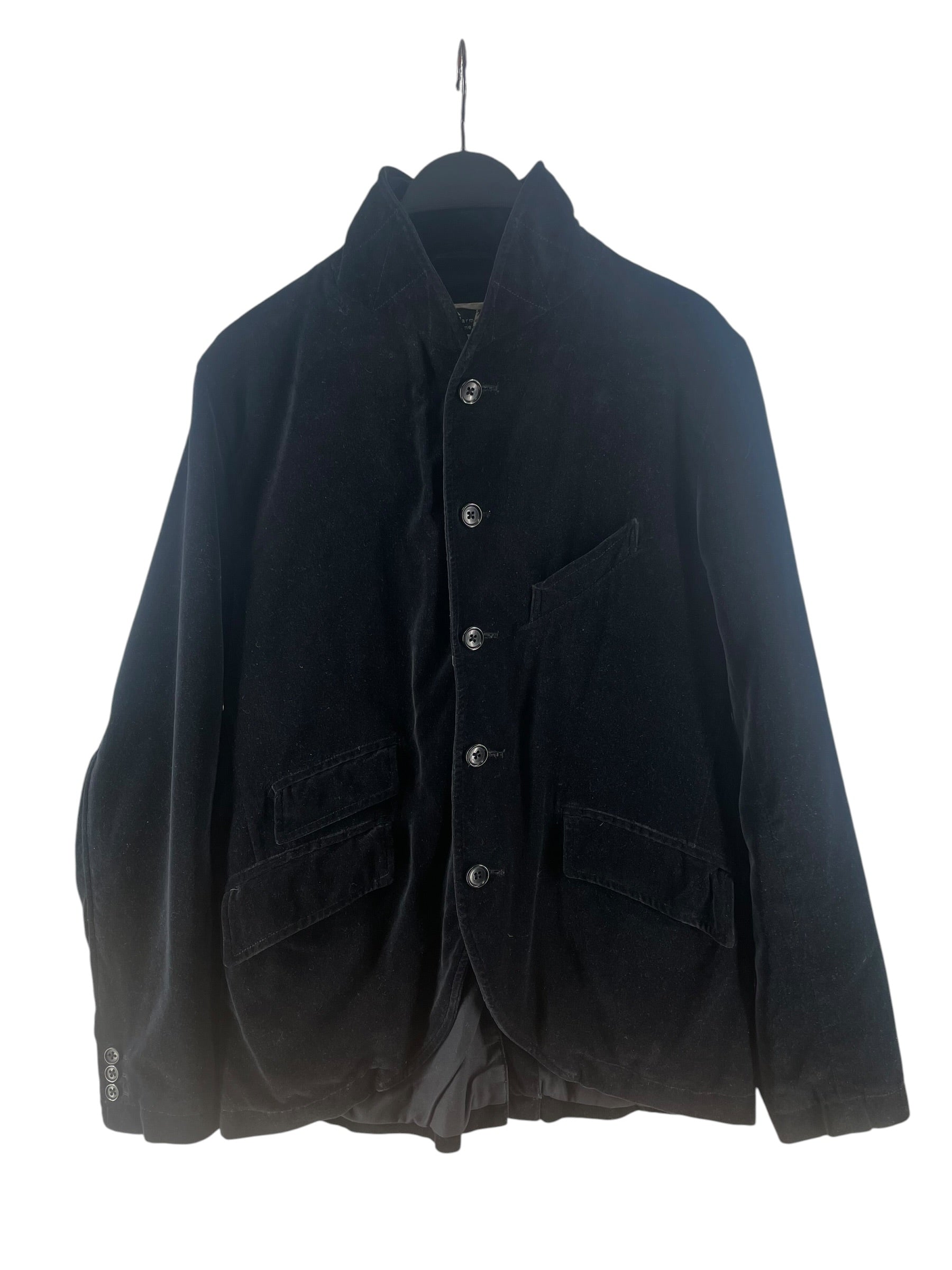 Engineered Garments/Tailored Jkt/S/Cotton/BLK/FELT SUIT JACKET view 3