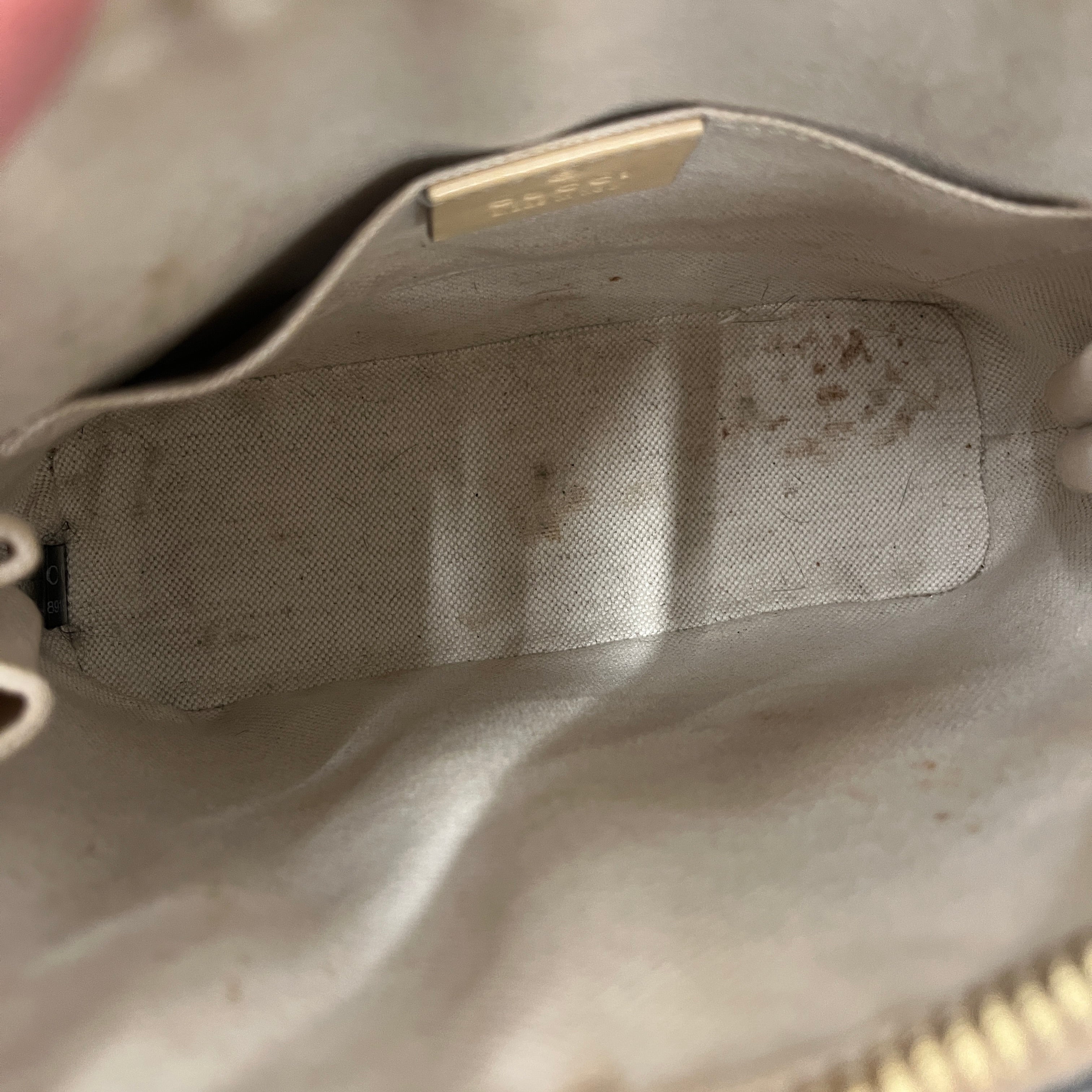 GUCCI/Cross Body Bag/S/Leather/BEG/HORSE BIT 1955 CROSSBODY BAG view 5